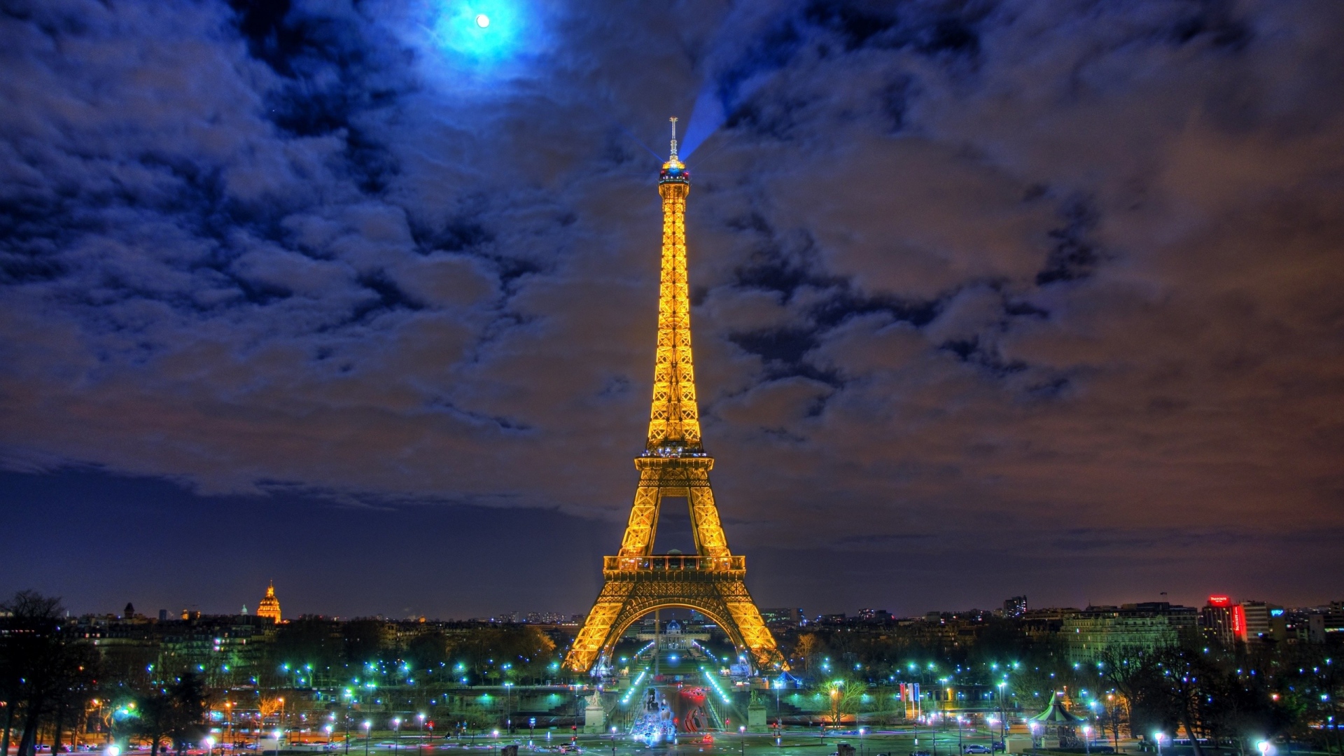 carta da parati di notte a parigi,torre,cielo,notte,architettura,città