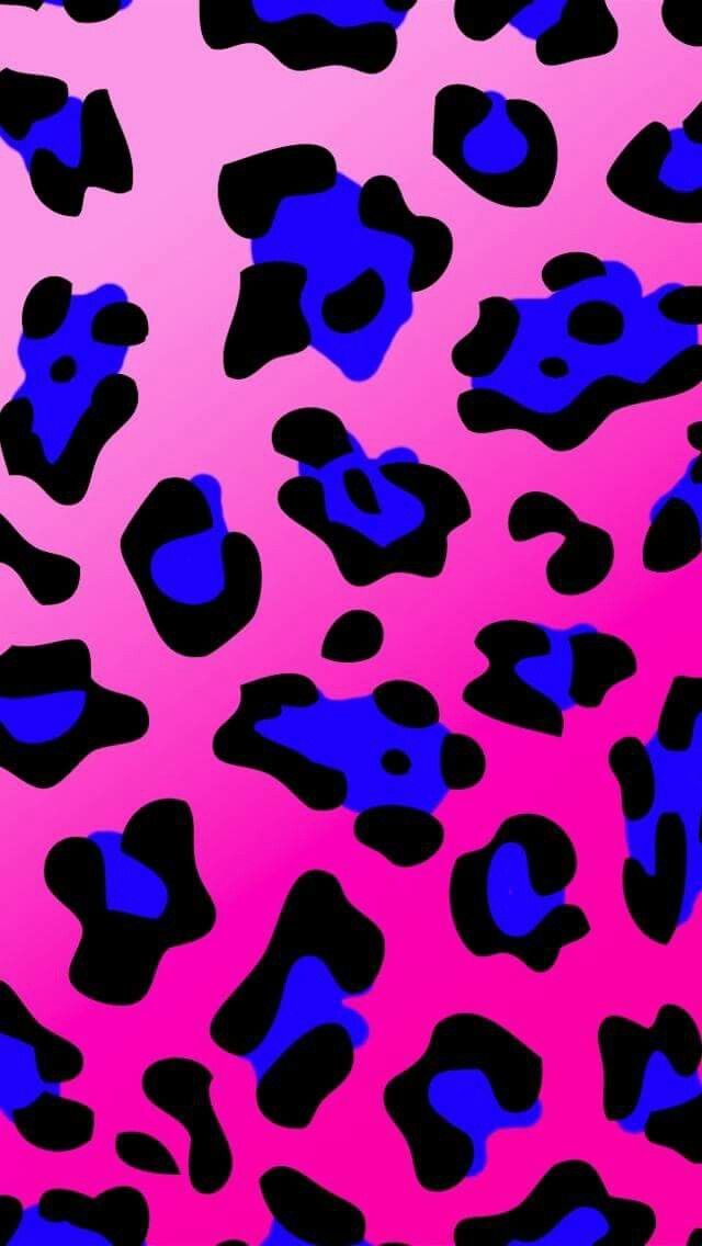 papier peint léopard rose,modèle,violet,violet,rose,conception