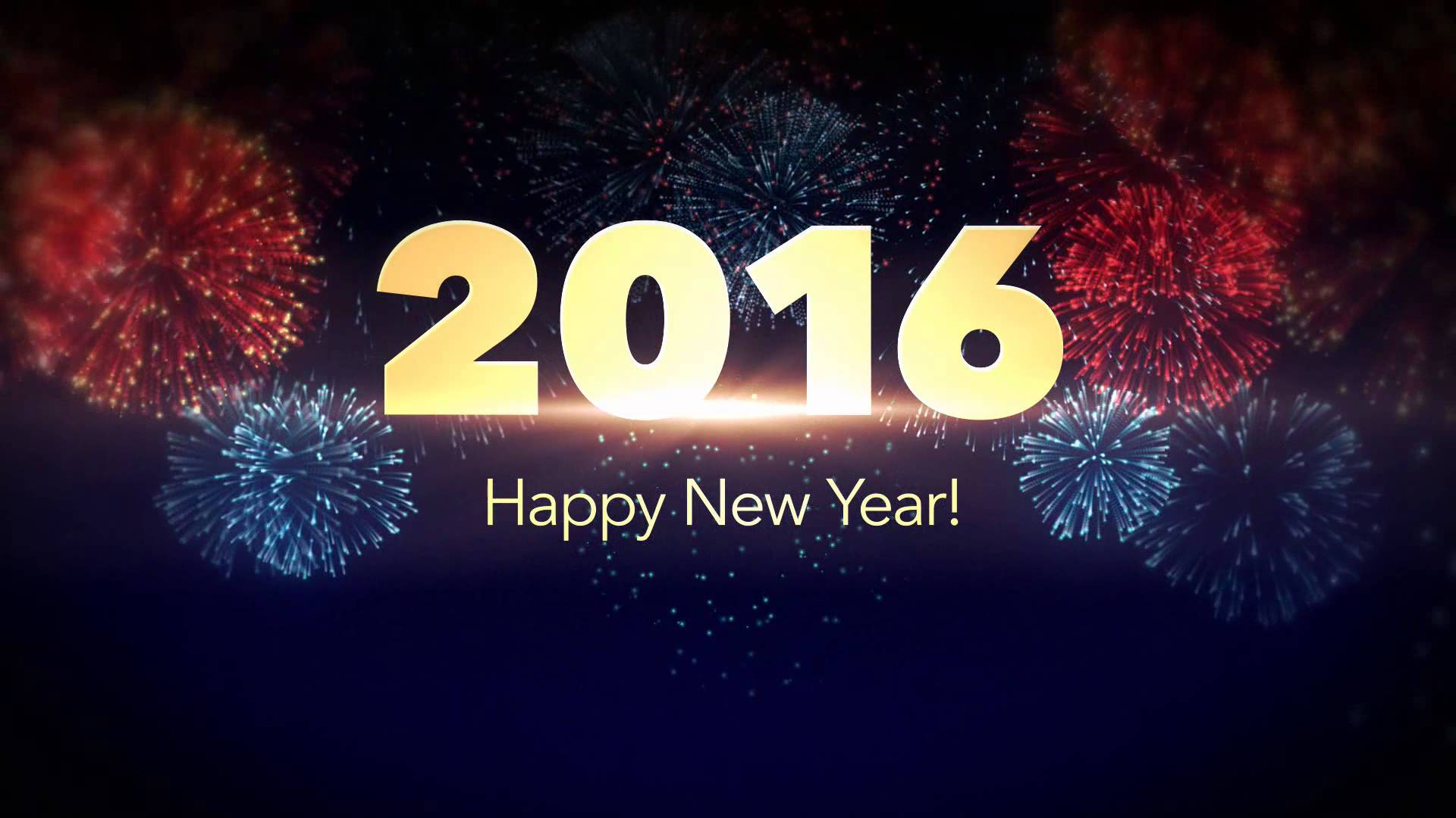 nuovo sfondo 2016 hd,testo,capodanno,font,fuochi d'artificio,evento