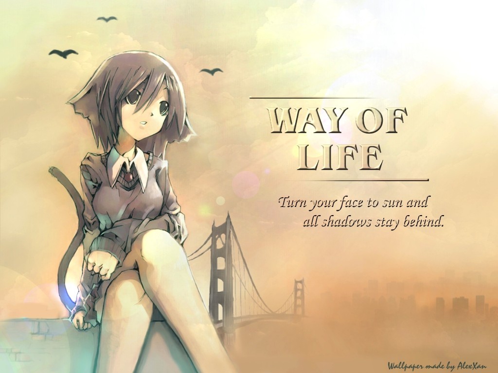 anime dog wallpaper,cartoon,anime,cg artwork,text,black hair