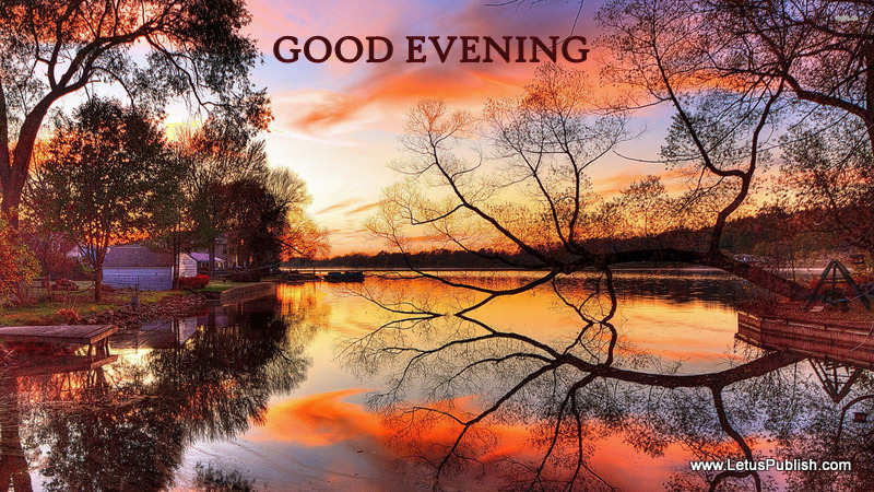 good evening hd wallpaper,natural landscape,nature,sky,reflection,morning