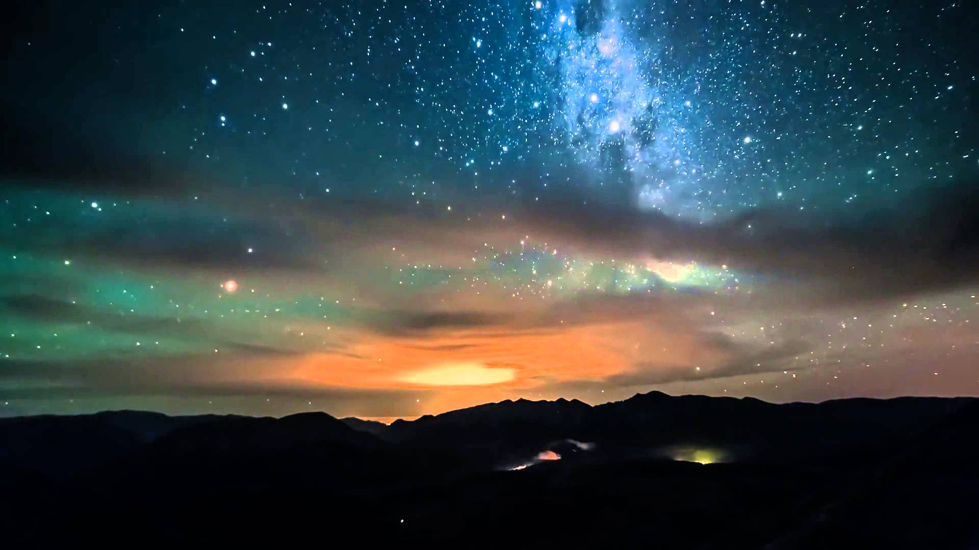 Night sky wallpaper. Ночное небо. Ночной пейзаж. Звездное небо. Обои ночь.