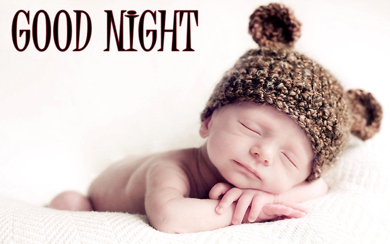 good night baby wallpaper,child,baby,beanie,sleep,knit cap (#856669 ...