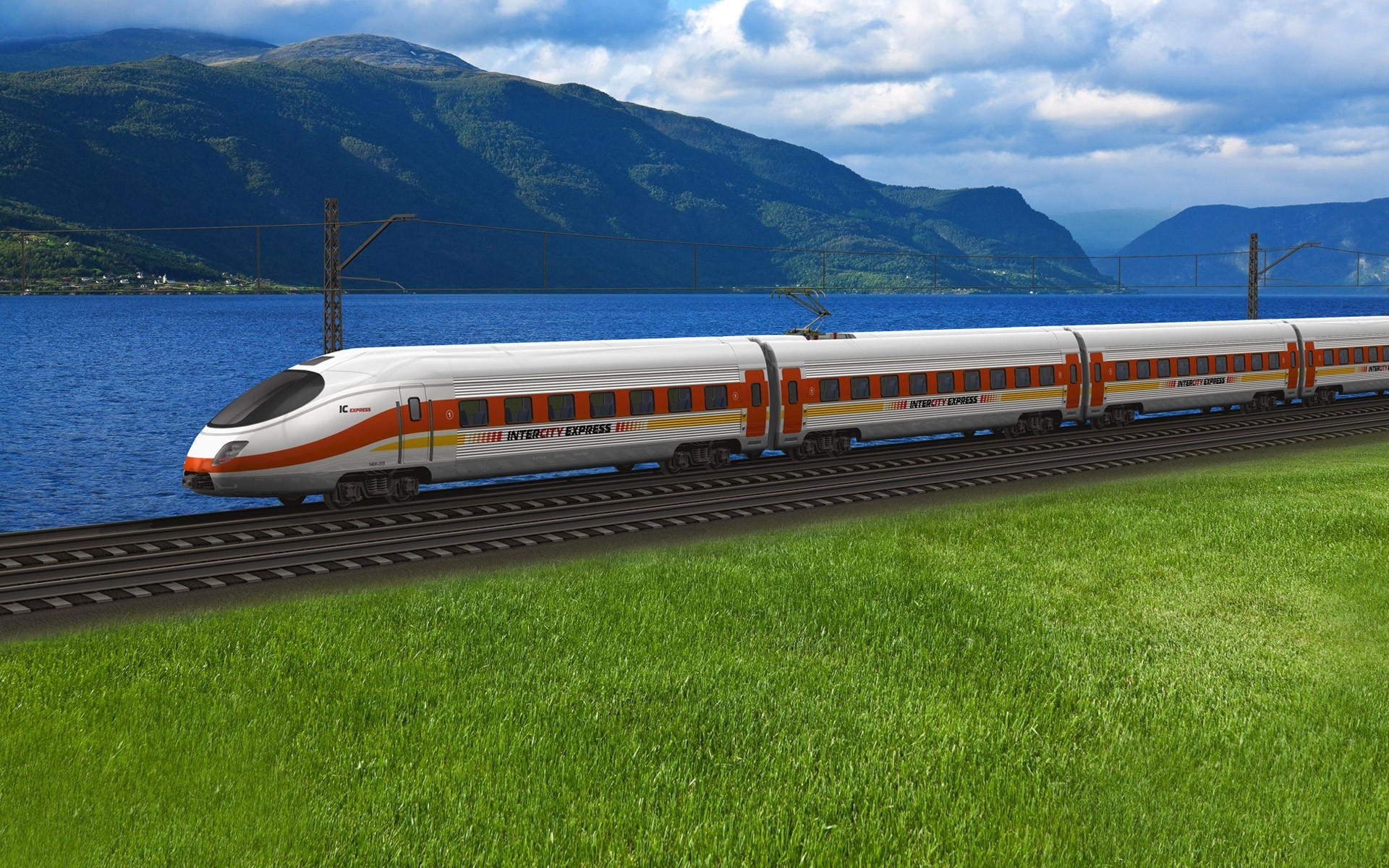 papier peint train à grande vitesse,train,chemin de fer,voie ferree a haute vitesse,véhicule,matériel roulant