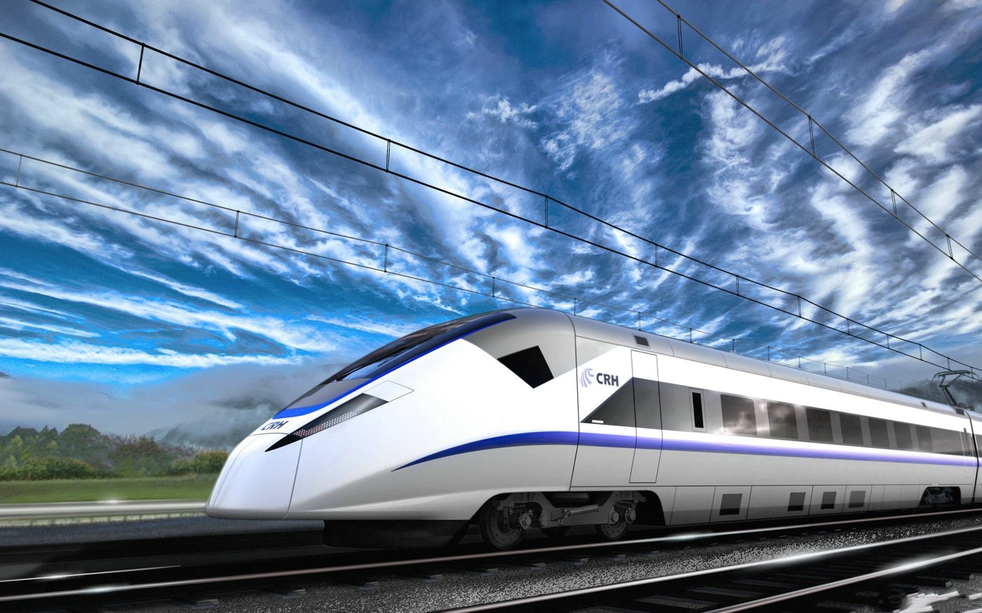 fond d'écran de train pour android,voie ferree a haute vitesse,chemin de fer,train,véhicule,matériel roulant