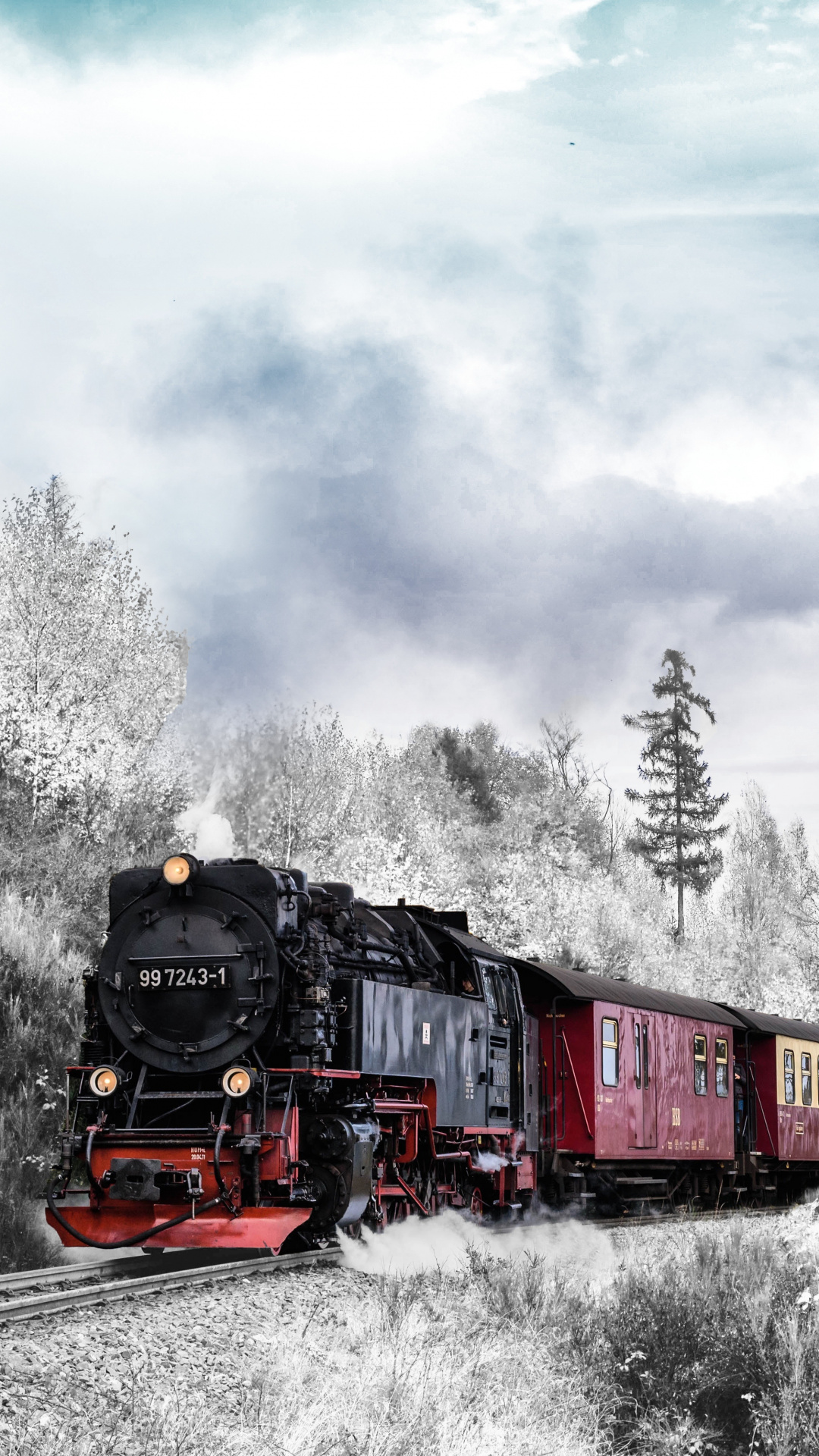 train wallpaper for android,transport,locomotive,train,mode of transport,railway
