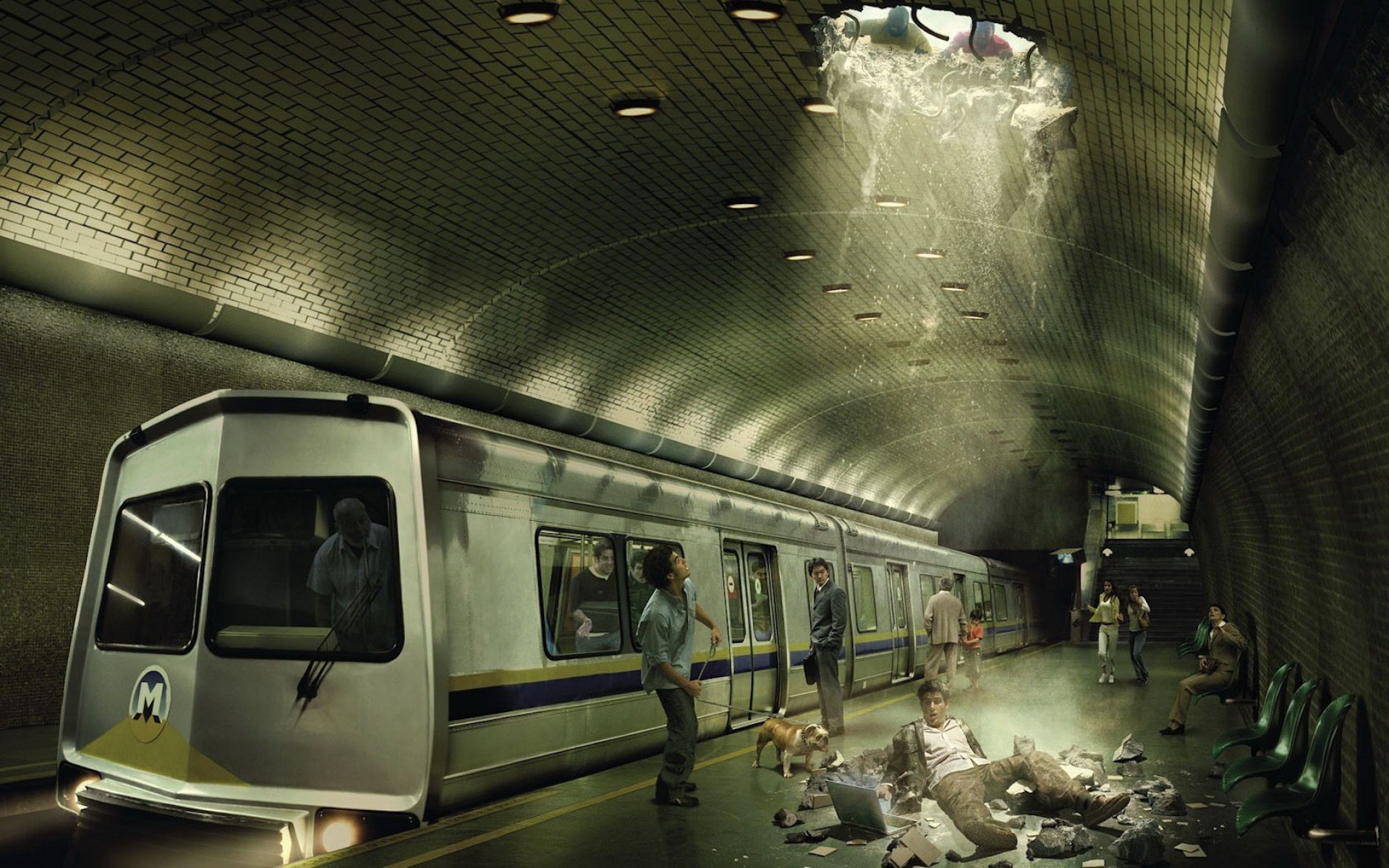 metro train wallpaper,transport,metro,public transport,tunnel,mode of transport