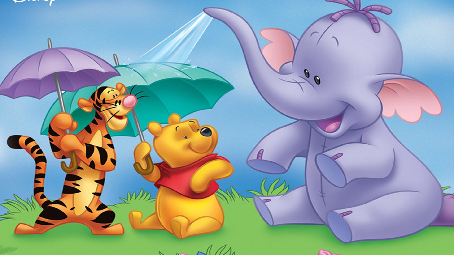 pooh bear wallpaper,animated cartoon,cartoon,illustration,animation,fictional character