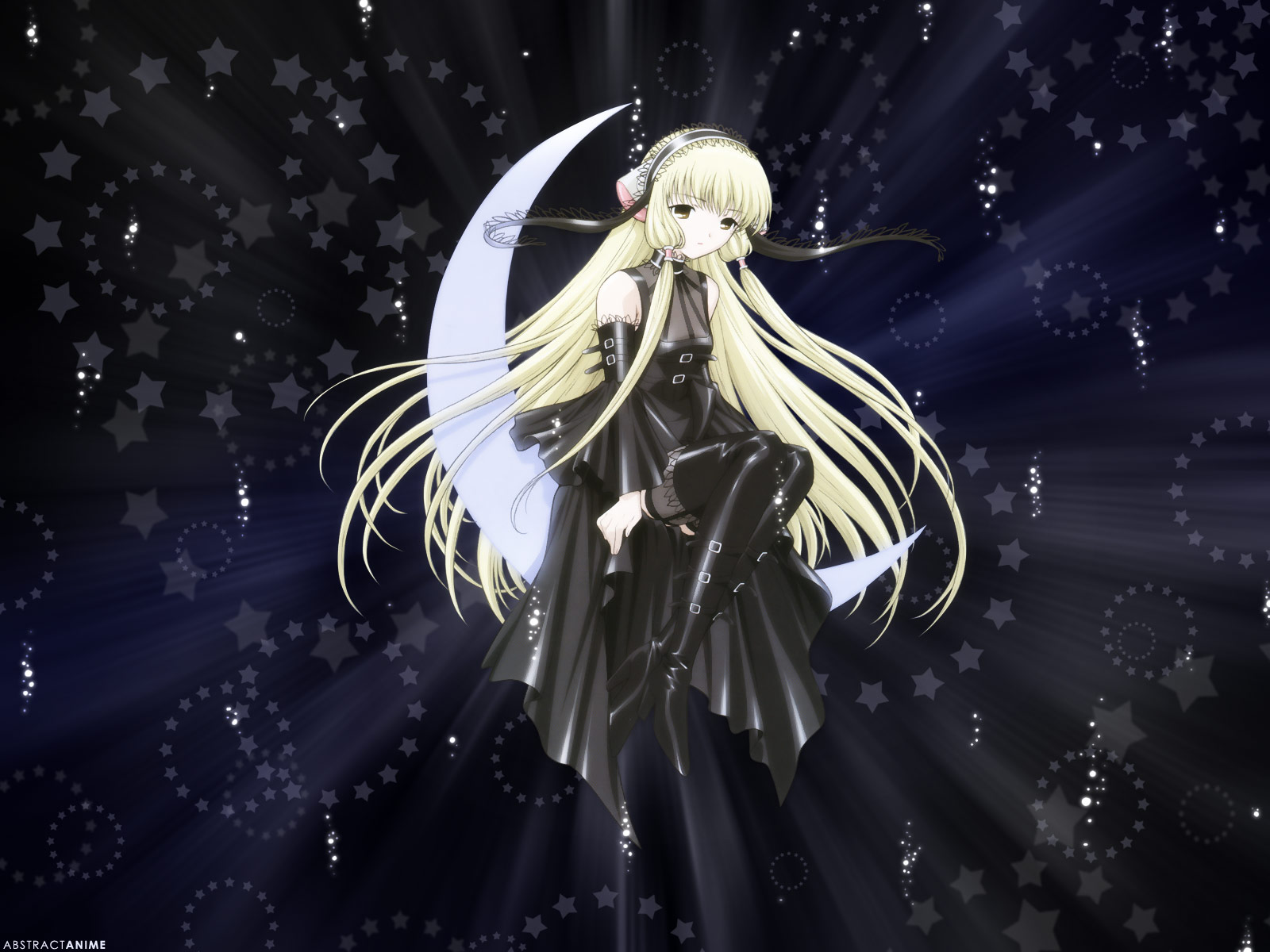 chobits wallpaper,cg artwork,anime,fictional character,illustration,space