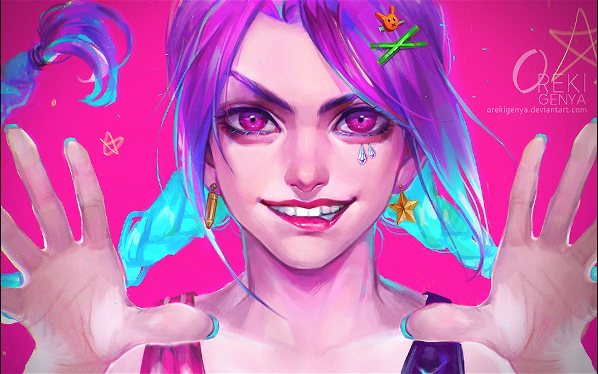 crazy girl wallpaper,violet,pink,purple,beauty,illustration