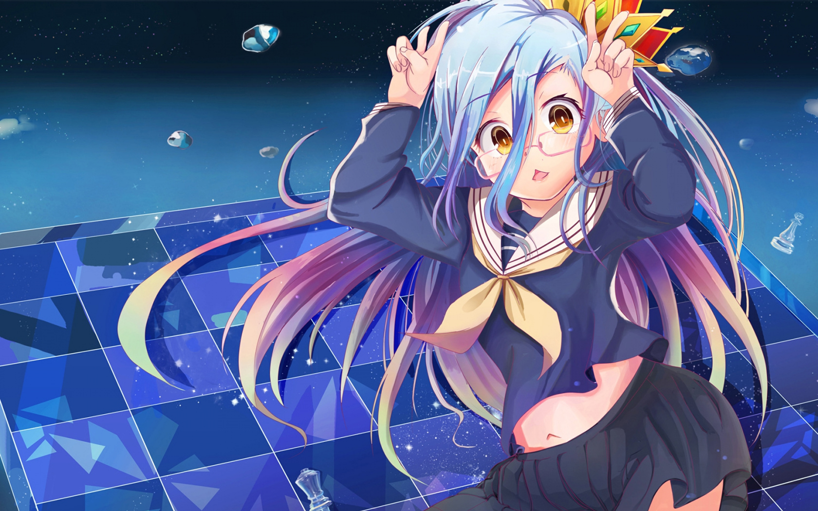 fondo de pantalla de chica loca,dibujos animados,anime,cg artwork