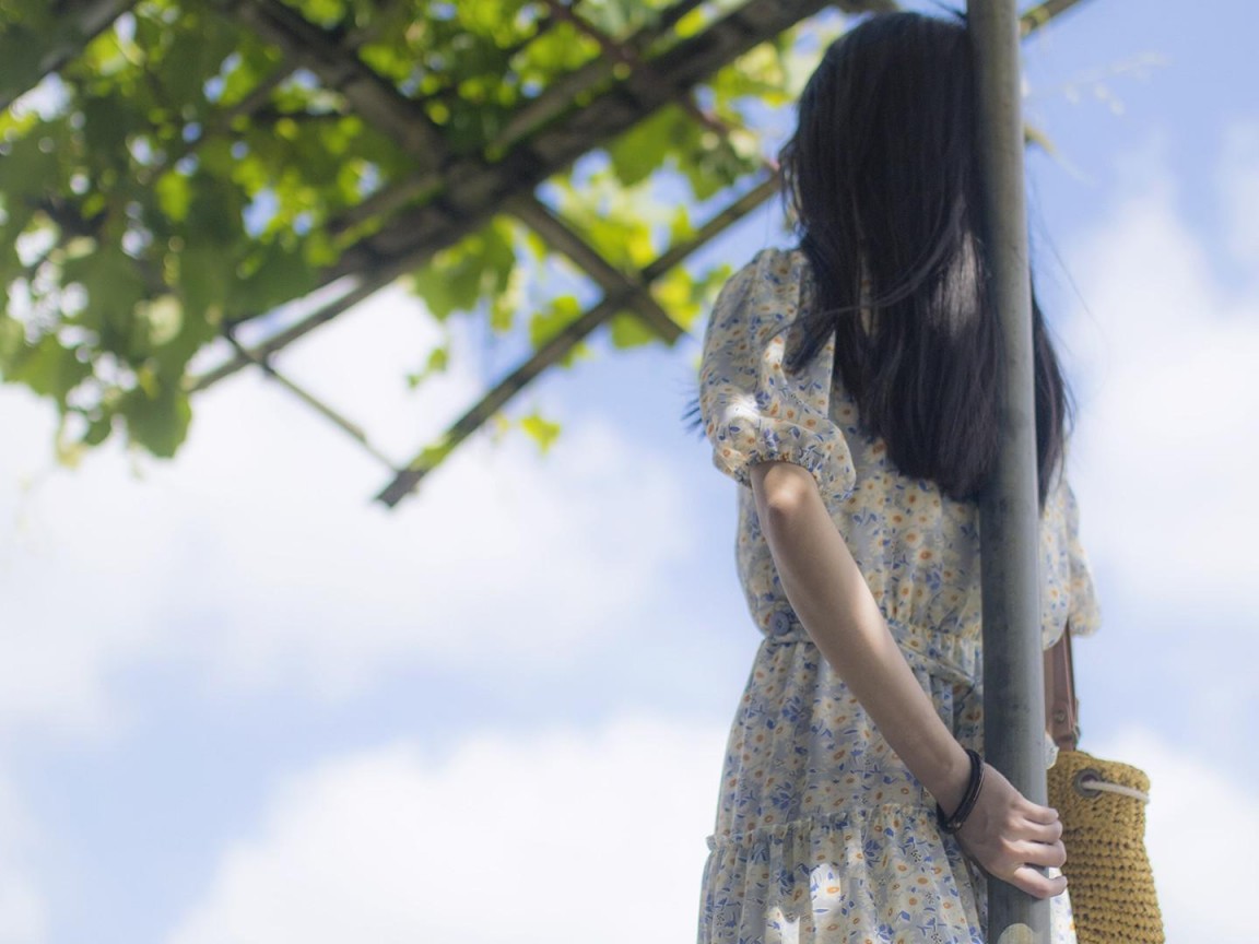 fondo de pantalla chica,cabello,fotografía,árbol,belleza,luz del sol