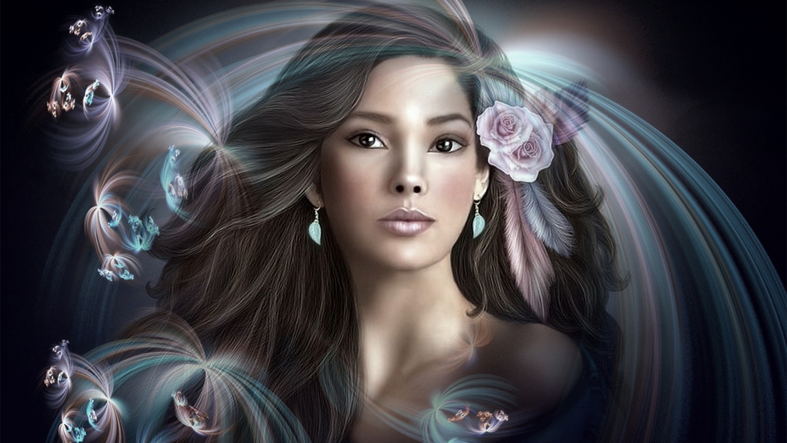 fantasy women wallpaper,cg artwork,beauty,fictional character,illustration,mythology