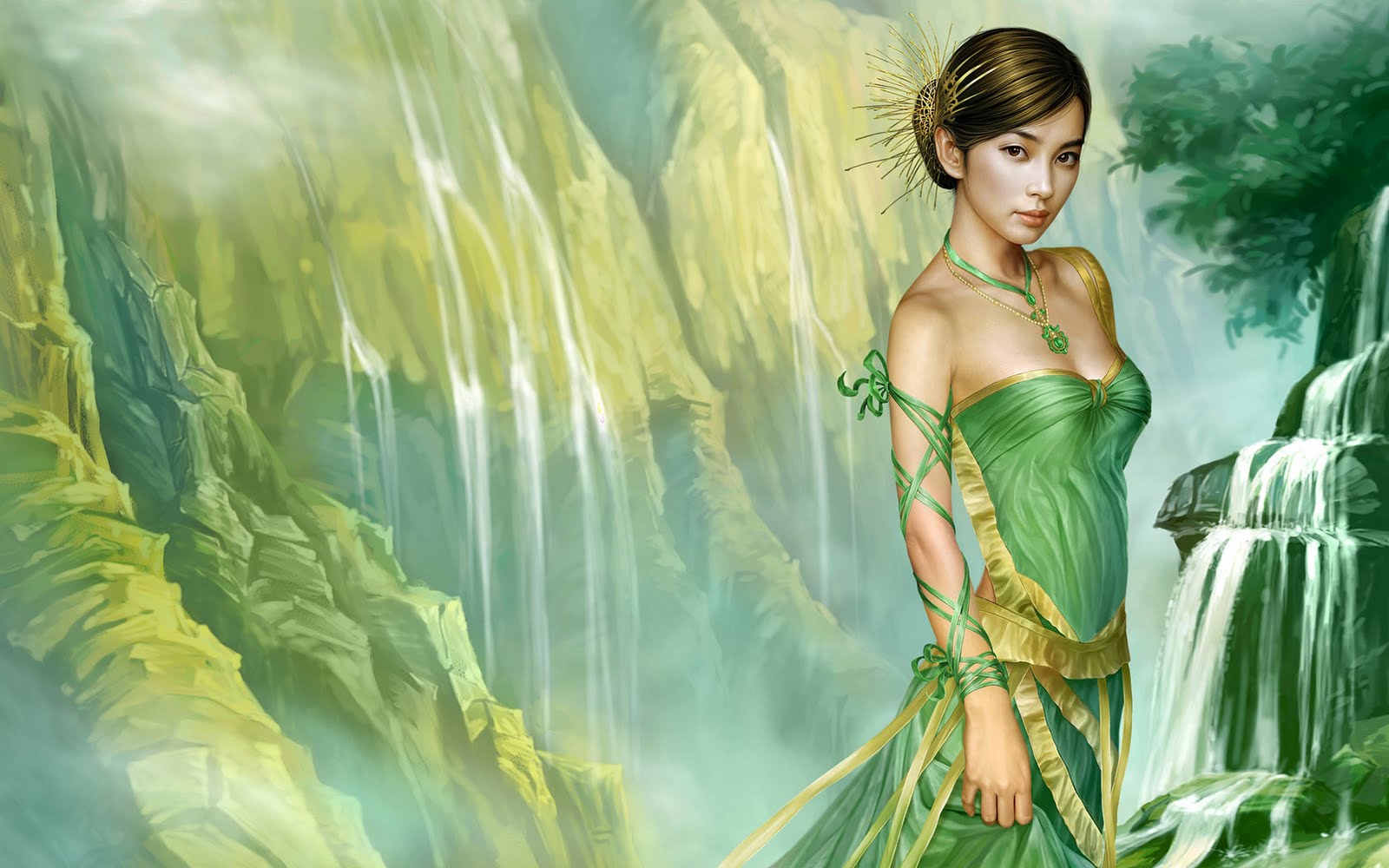 fantasy women wallpaper,people in nature,cg artwork,mythology,illustration,fictional character