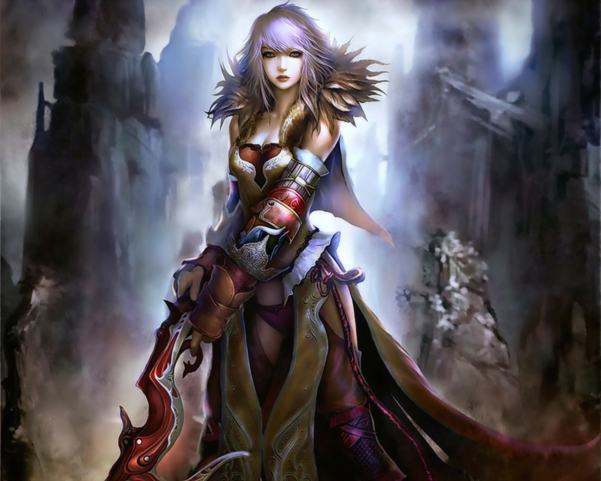 fantasy women wallpaper,cg artwork,mythology,fictional character,games,adventure game