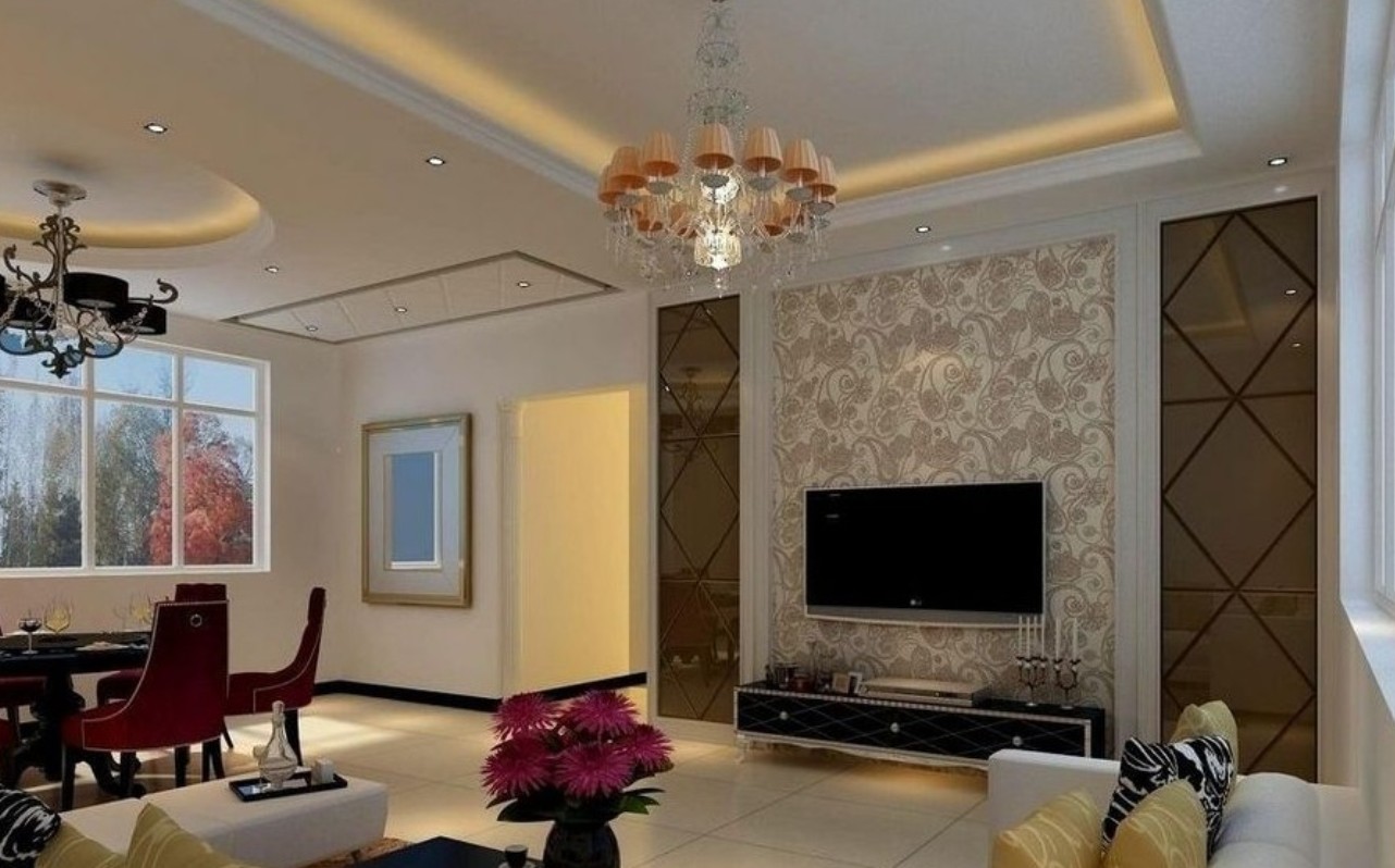 wallpaper for tv wall,living room,room,ceiling,interior design,property
