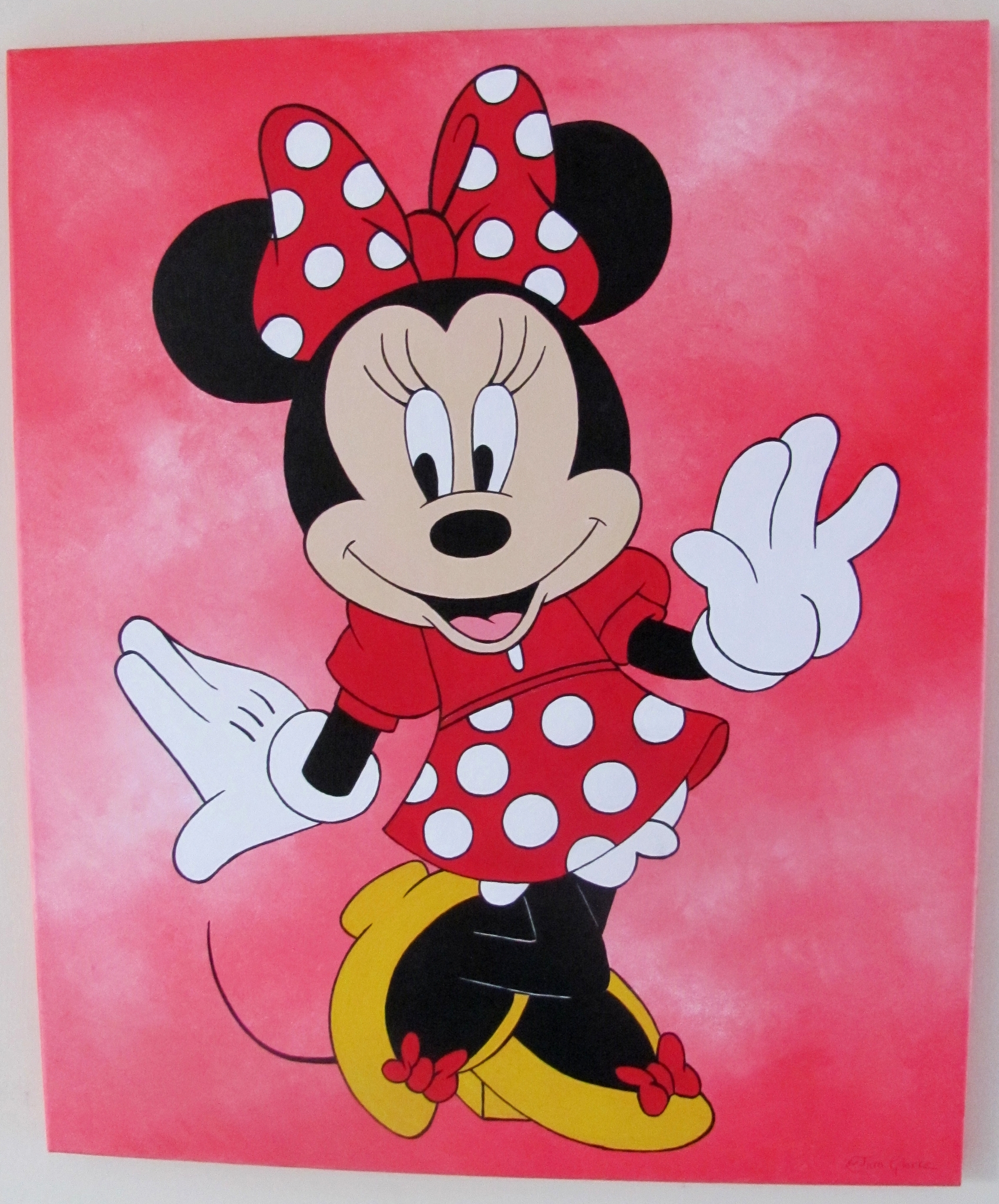 wallpaper mini mouse,cartoon,pink,textile,pattern,art
