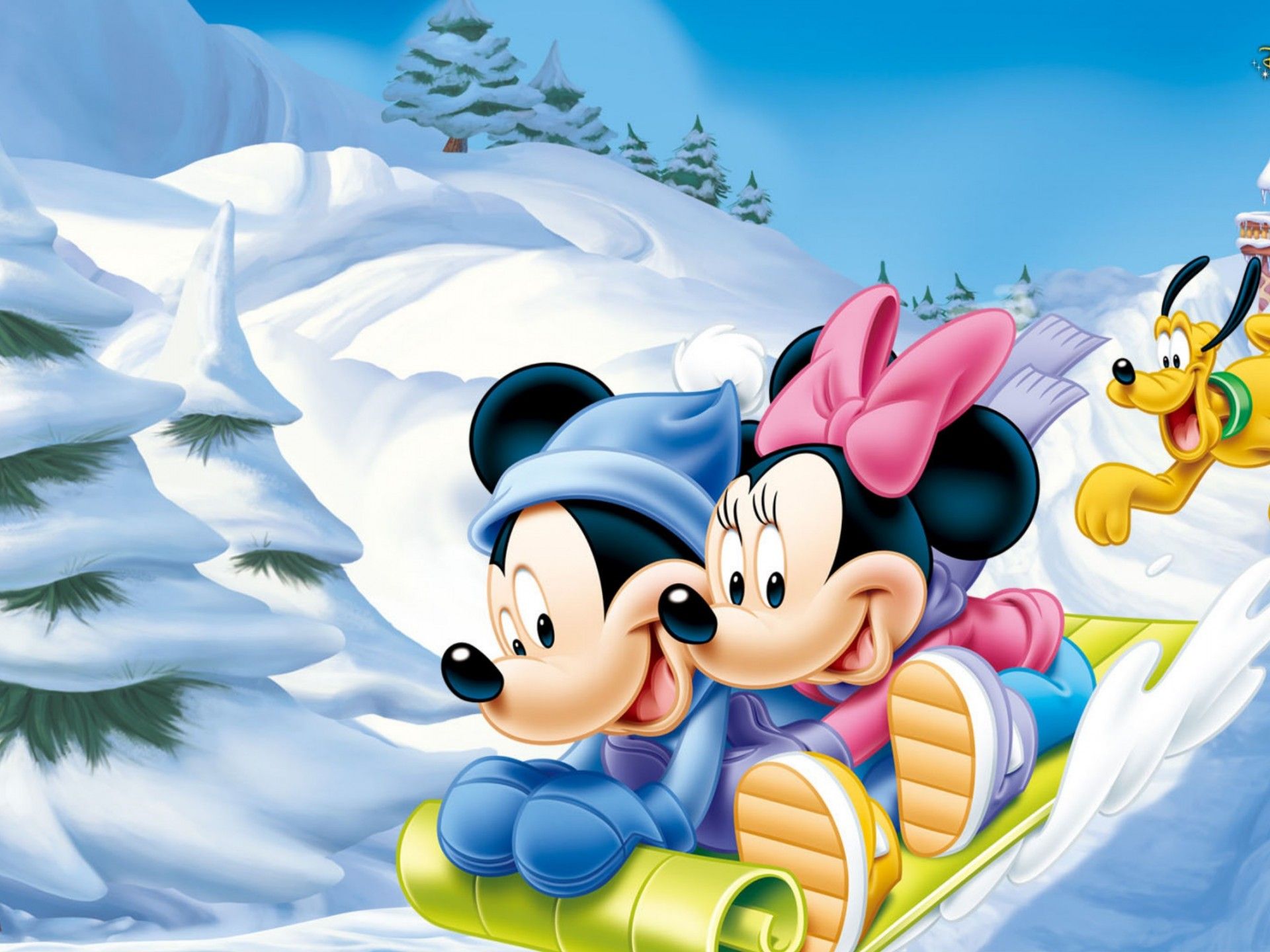 mickey und minnie mouse wallpaper kostenlos,animierter cartoon,karikatur,animation,erfundener charakter,illustration