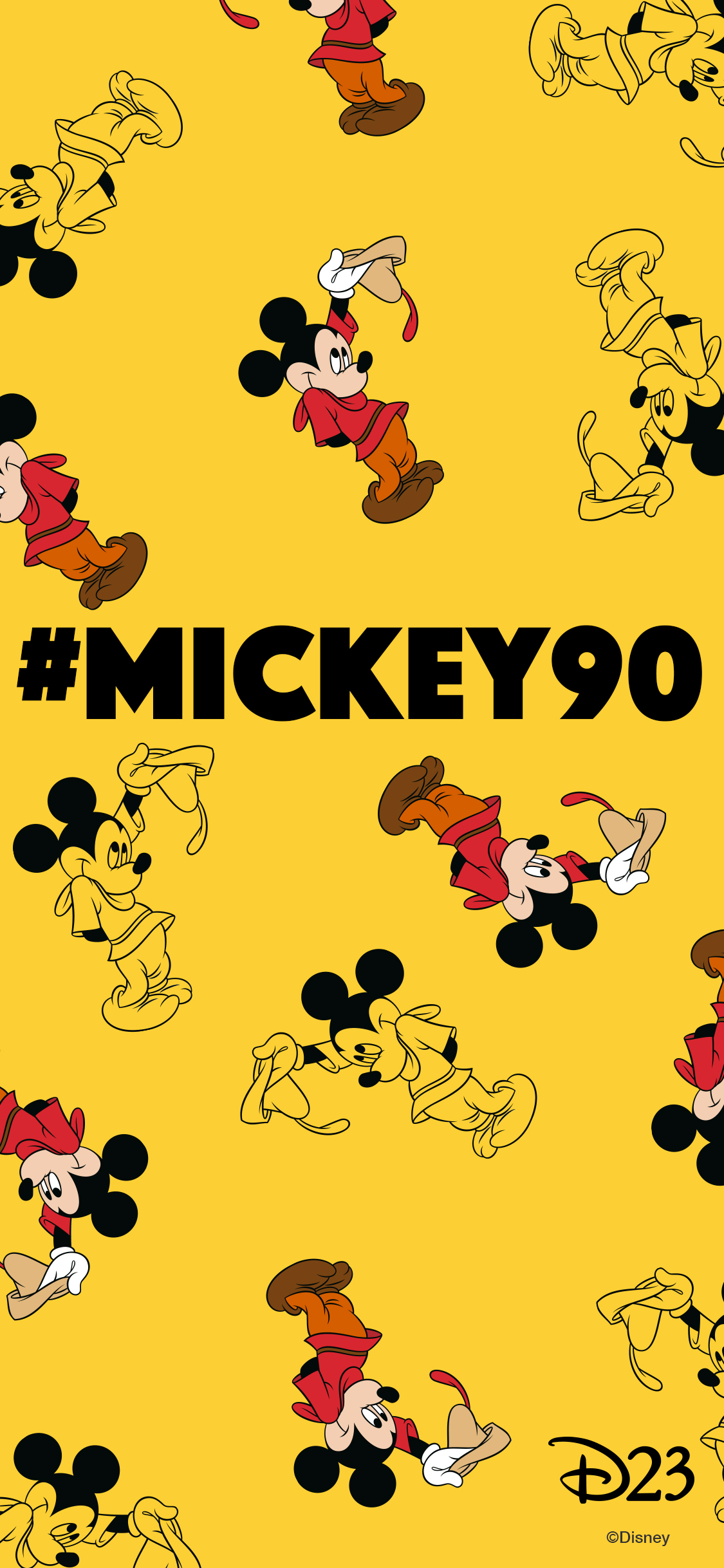 mickey mouse handy wallpaper,karikatur,text,schriftart,gelb,illustration
