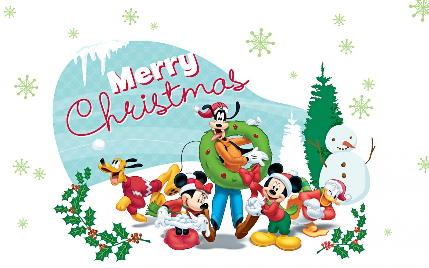 fond d'écran de noël mickey mouse,dessin animé,clipart,réveillon de noël,noël,graphique