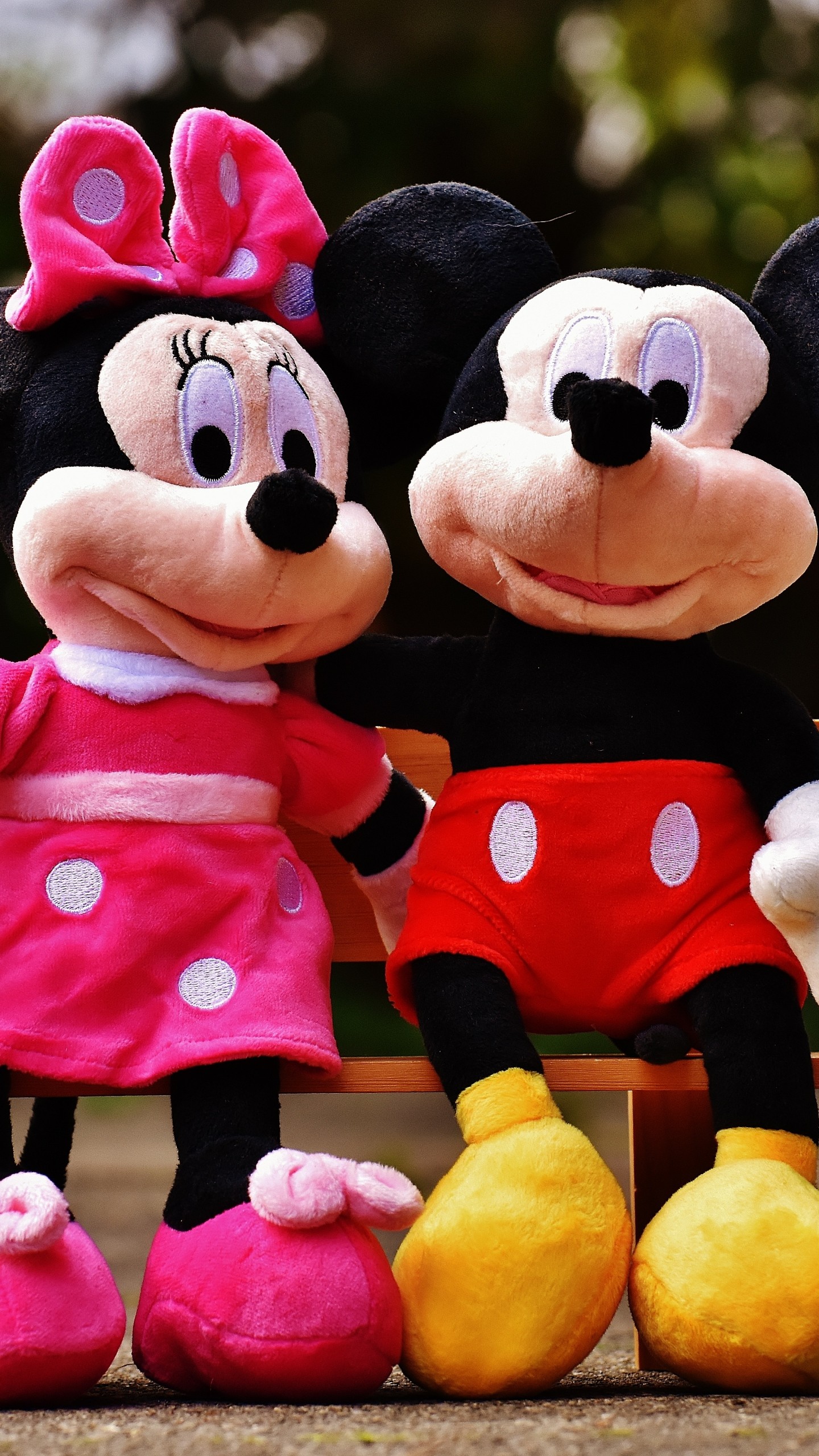 minnie mouse wallpaper for android,stuffed toy,plush,toy,pink,textile