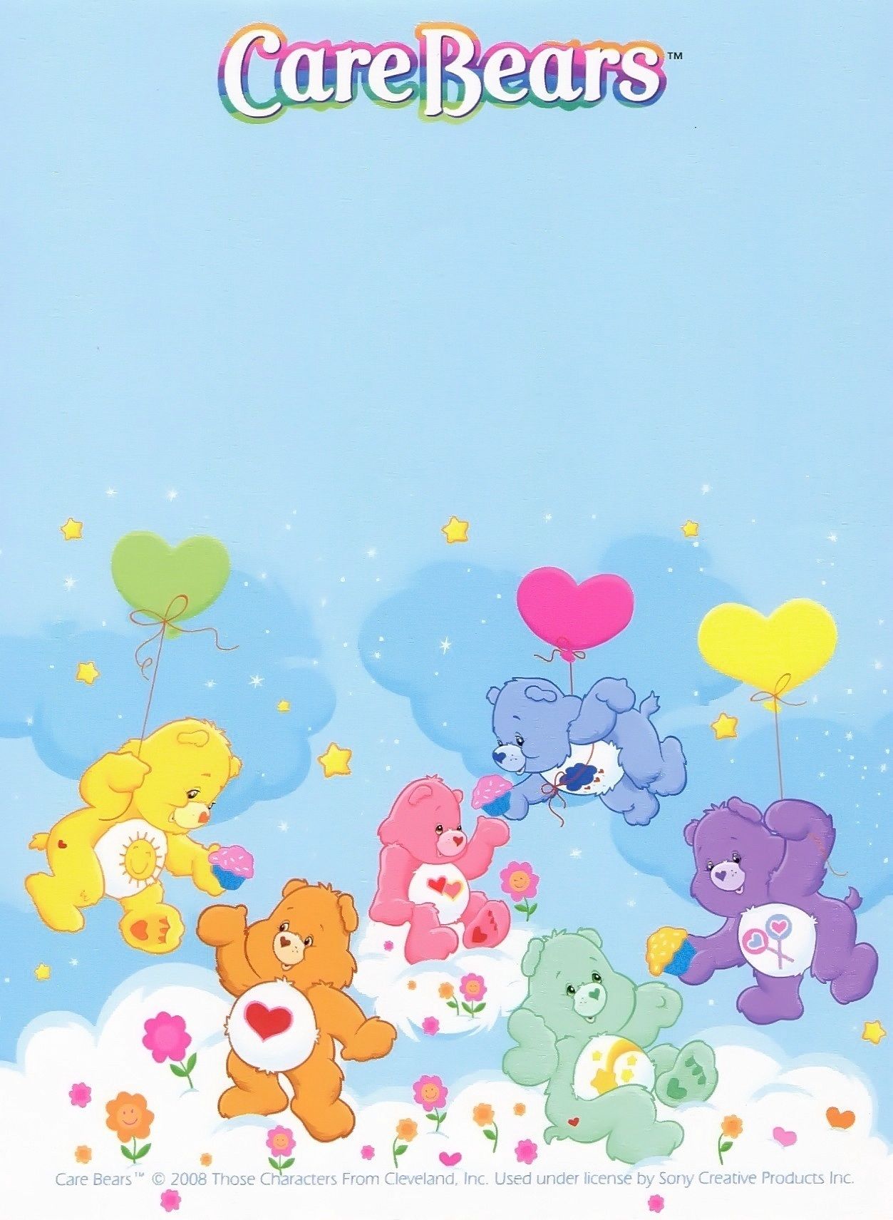 care bears wallpaper,cartoon,text,clip art,animal figure