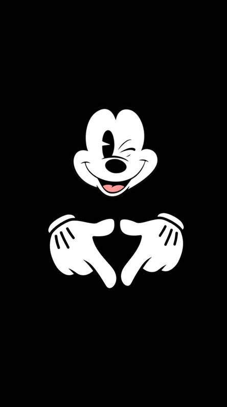 coole mickey mouse wallpaper,schwarz,animation,illustration,schwarz und weiß,grafik