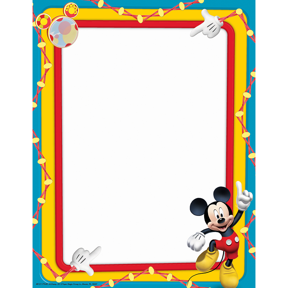 bordure de papier peint mickey mouse,cadre de l'image