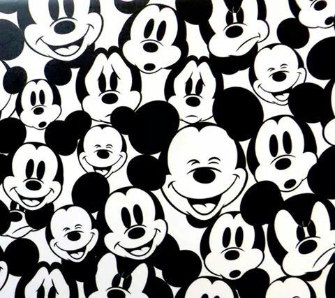 미키 마우스 배경 흑백,무늬,검정색과 흰색,디자인,폰트,원