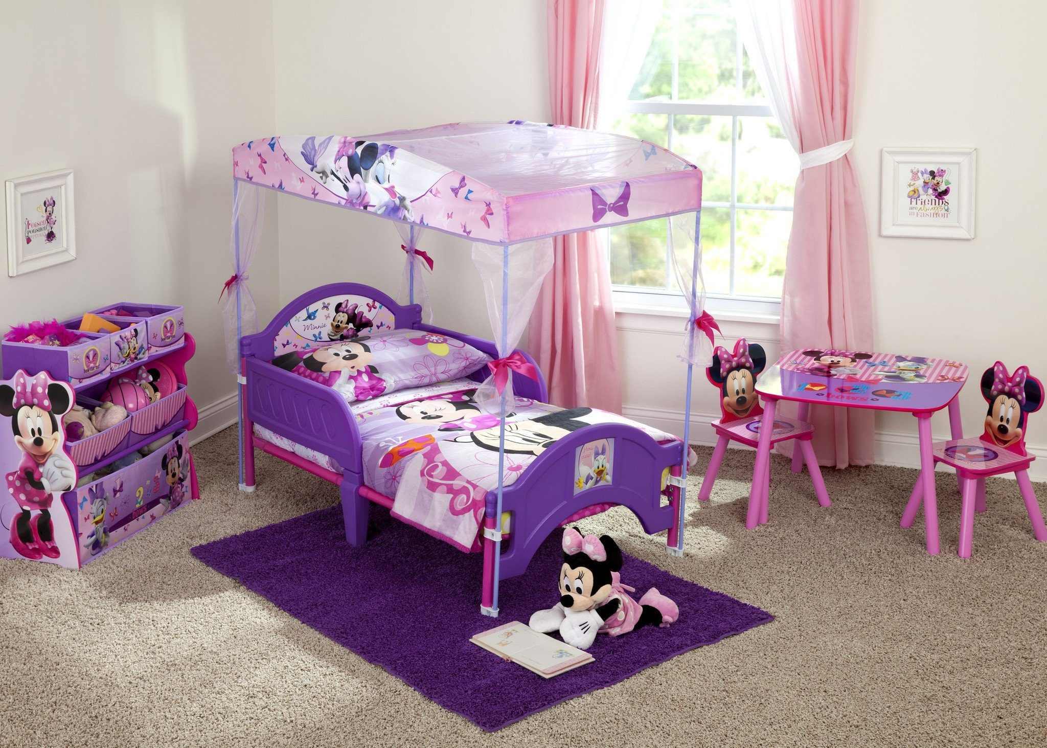 minnie mouse wallpaper for bedroom,furniture,product,bed,bedroom,room