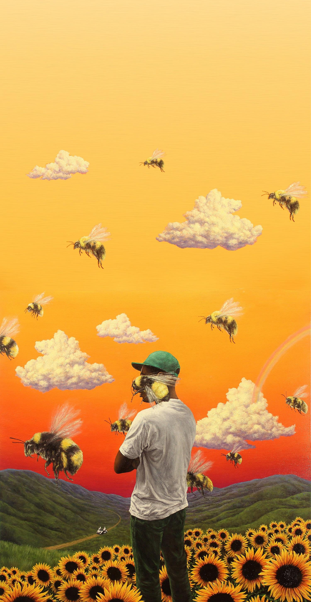 high res iphone wallpaper,yellow,illustration,sky,animation,art