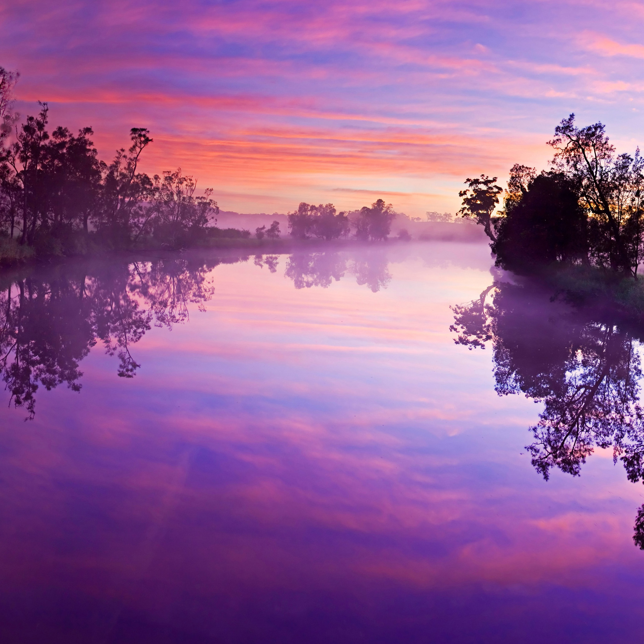 pretty wallpapers for ipad,sky,natural landscape,nature,reflection,purple