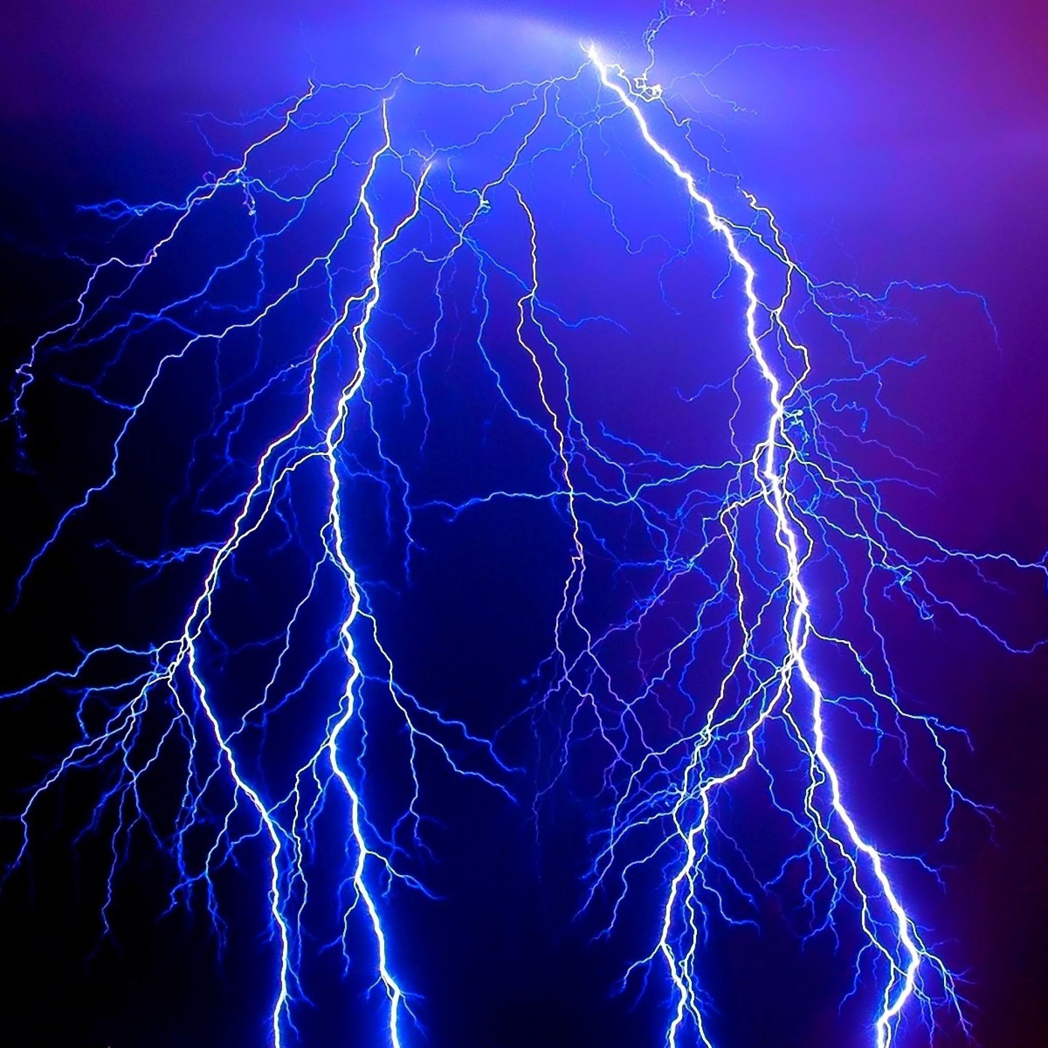 2048x2048 wallpaper,thunder,lightning,thunderstorm,electric blue,sky