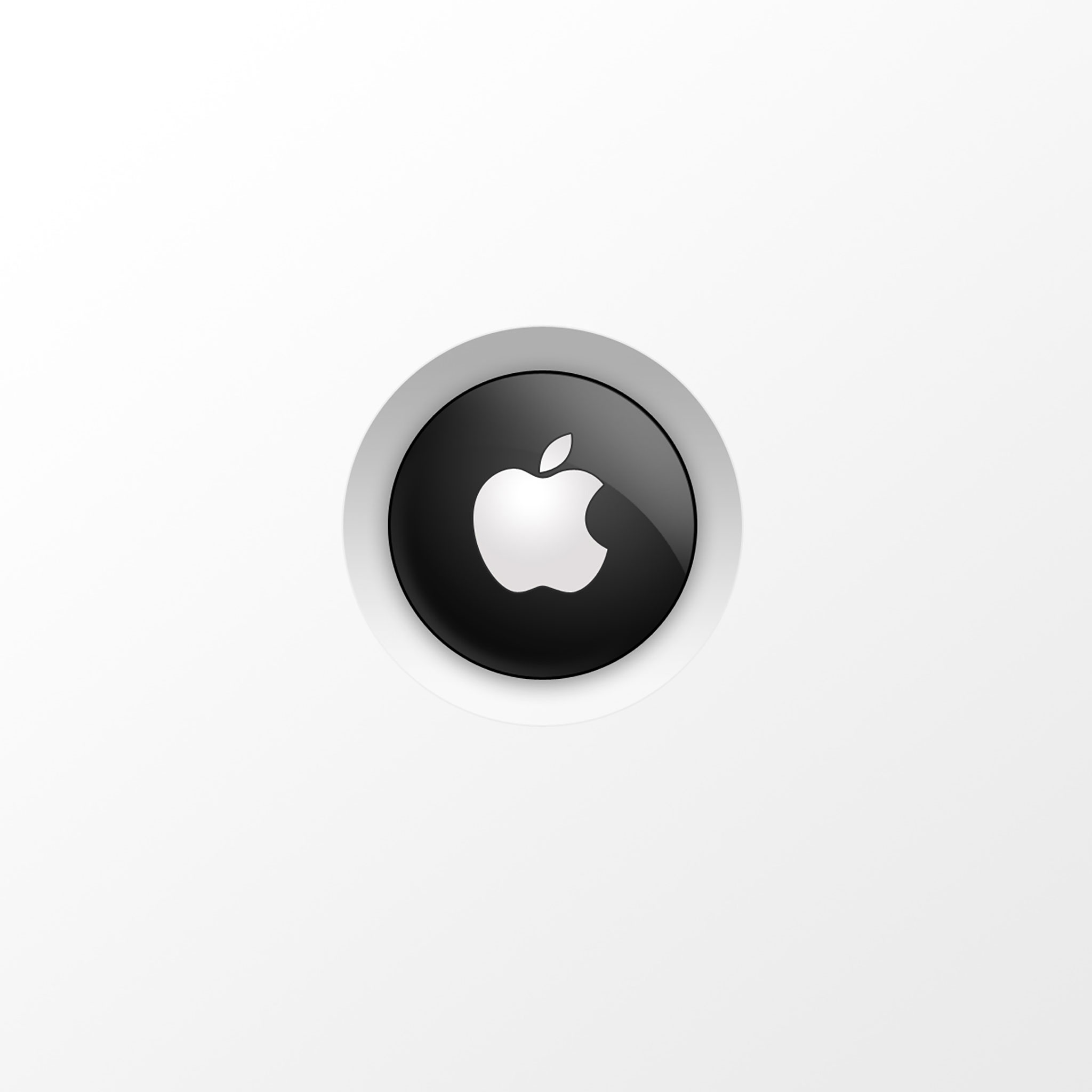 fondo de pantalla ipad blanco,circulo,símbolo,botón