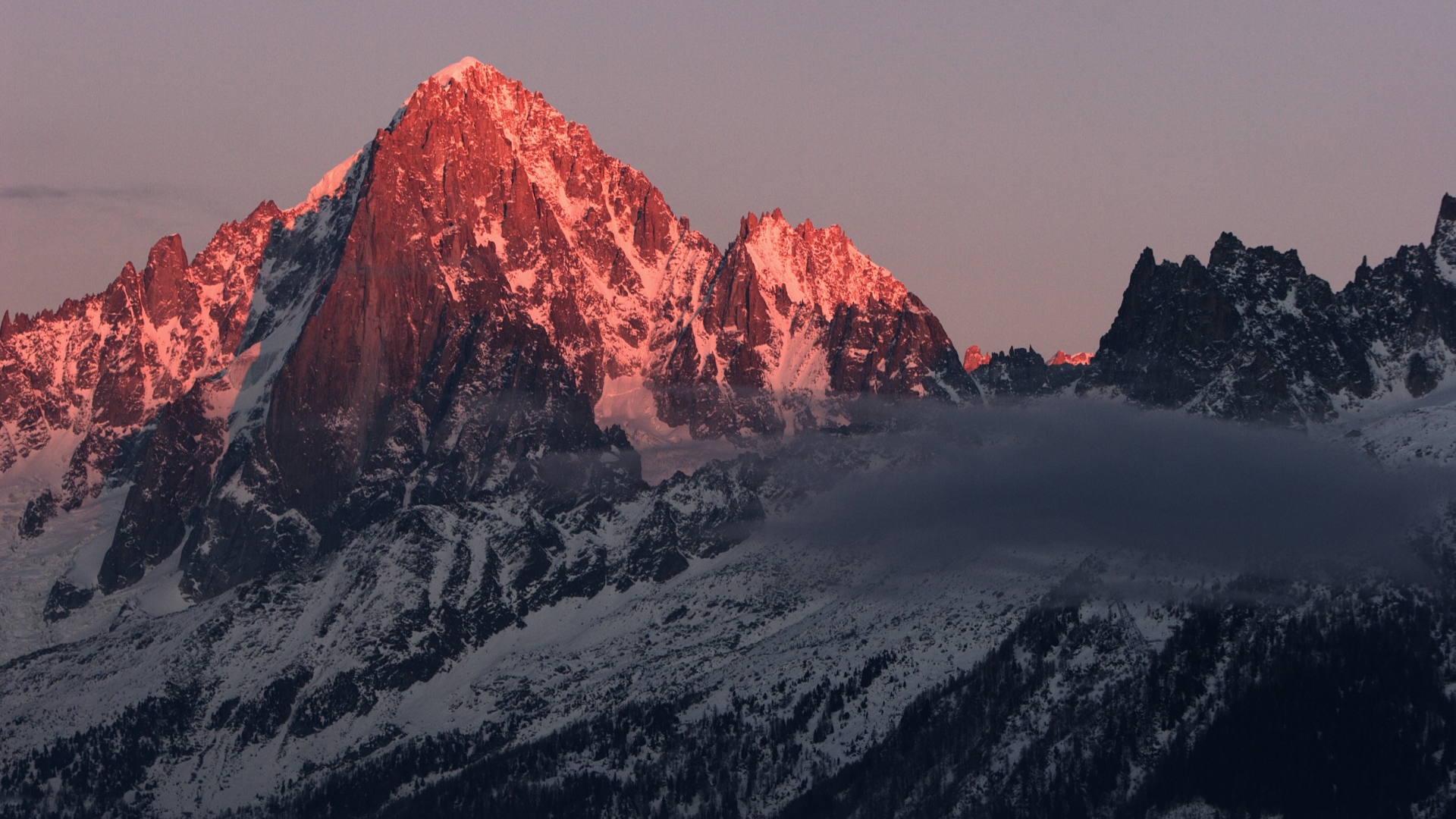 carta da parati mac air,montagna,catena montuosa,cielo,cresta,alpi