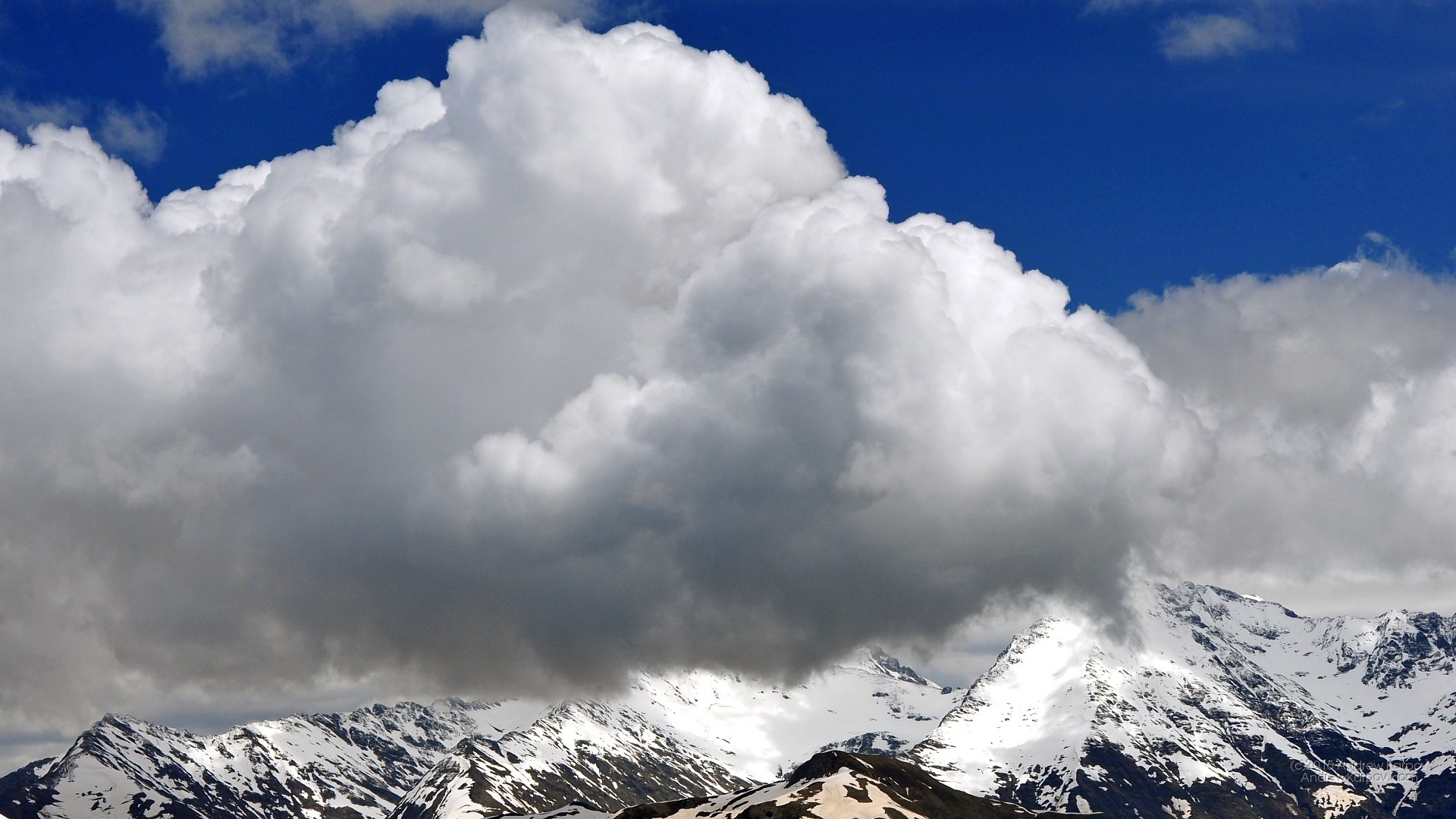 wallpaper untuk iphone 6,sky,cloud,cumulus,mountainous landforms,mountain