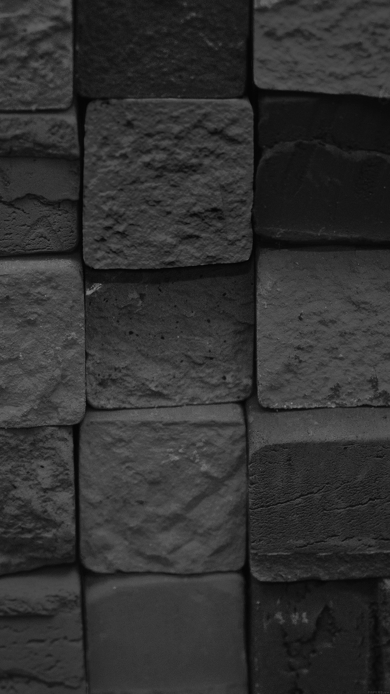 6 plus wallpaper,black,wall,brick,rock,wood