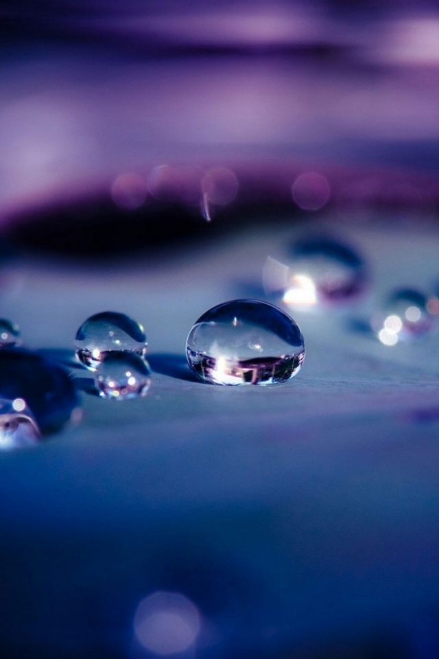 carta da parati goccia d'acqua per cellulare,acqua,far cadere,blu,cielo,macrofotografia