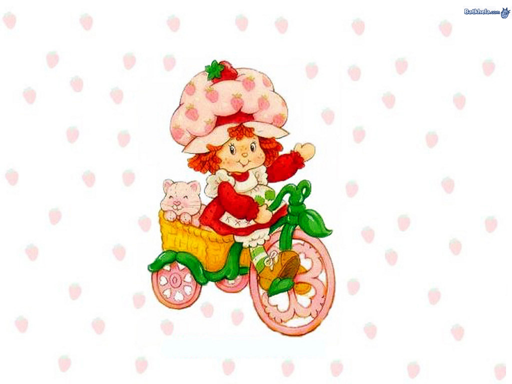 erdbeer shortcake tapete,weihnachten,illustration,erfundener charakter,clip art