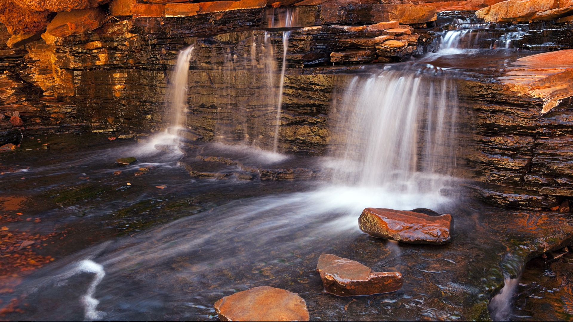 carta da parati temi d'acqua,cascata,corpo d'acqua,paesaggio naturale,risorse idriche,natura