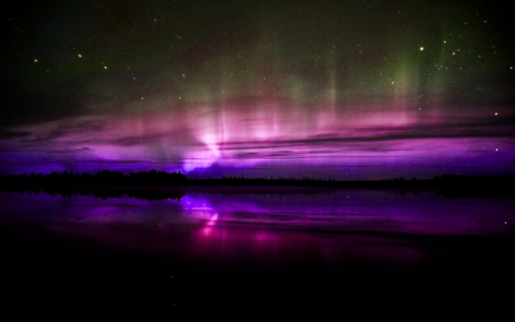 sfondi di altissima qualità,aurora,cielo,natura,viola,atmosfera