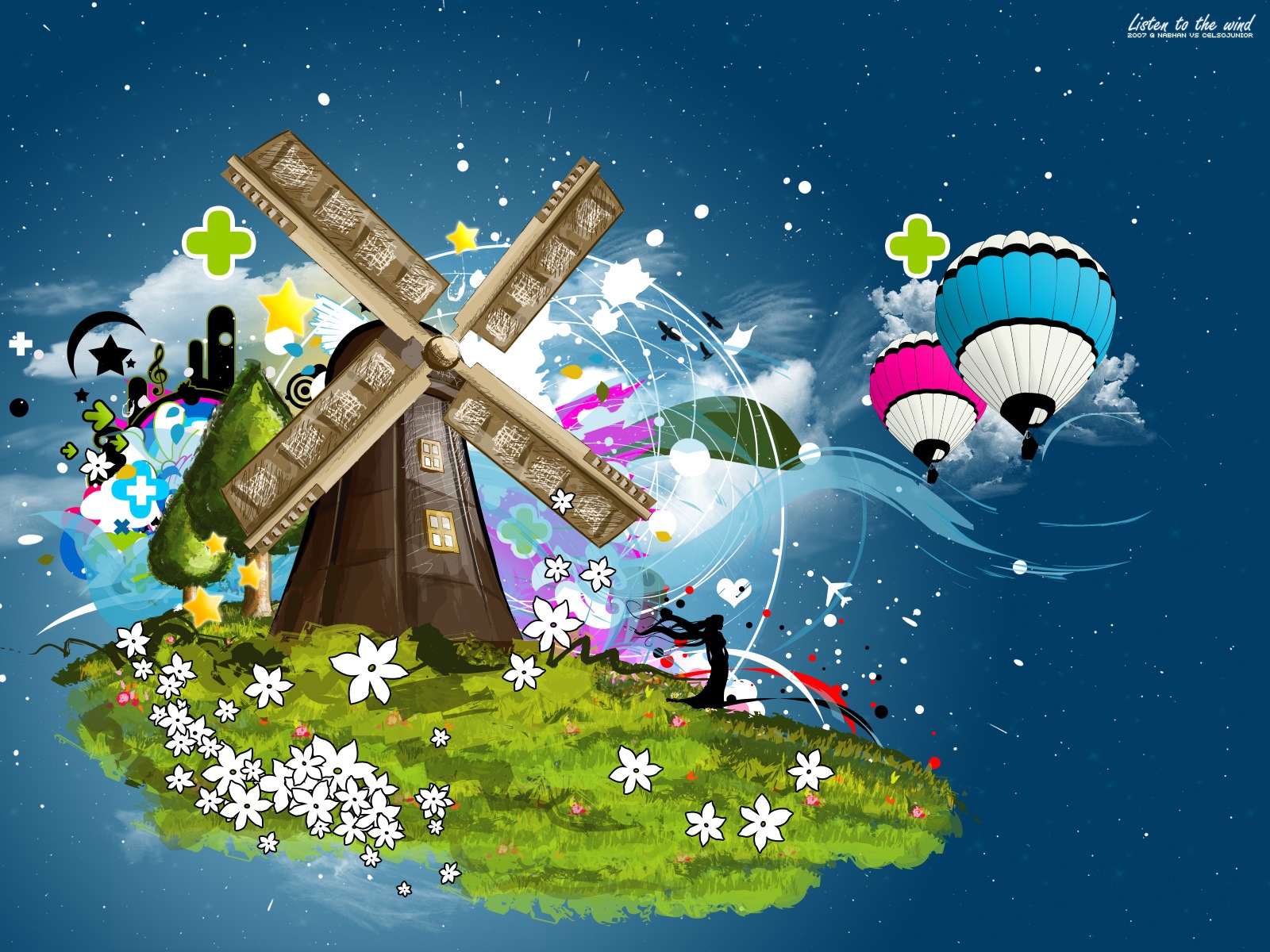 very high quality wallpapers,illustration,windmill,world,graphic design,screenshot