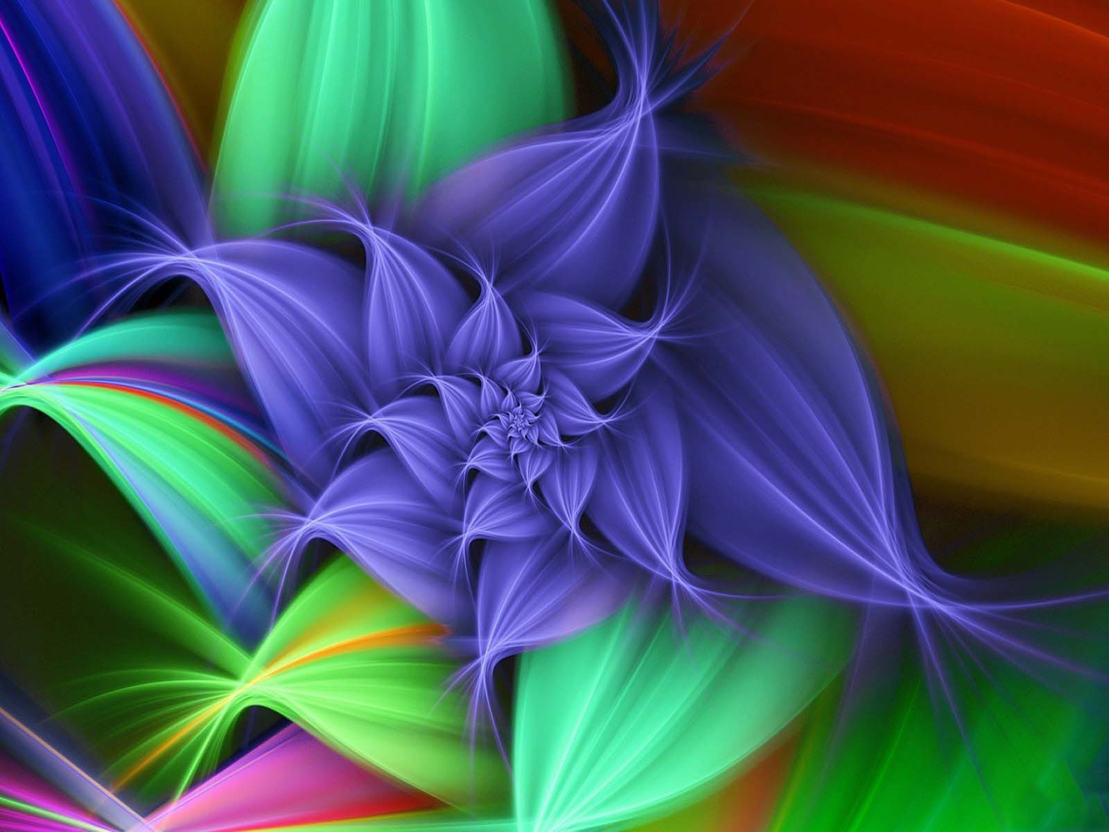 nuevo bonito fondo de pantalla,azul,arte fractal,púrpura,verde,violeta