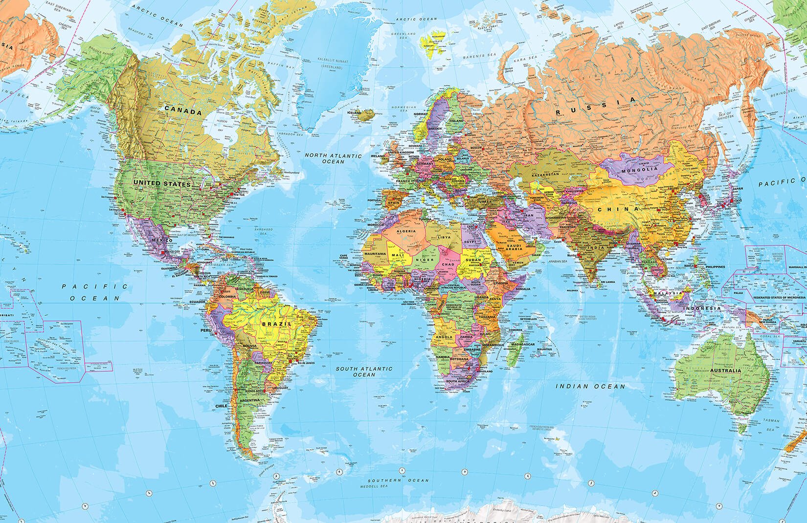 carta da parati mappa del mondo,carta geografica,atlante,mondo