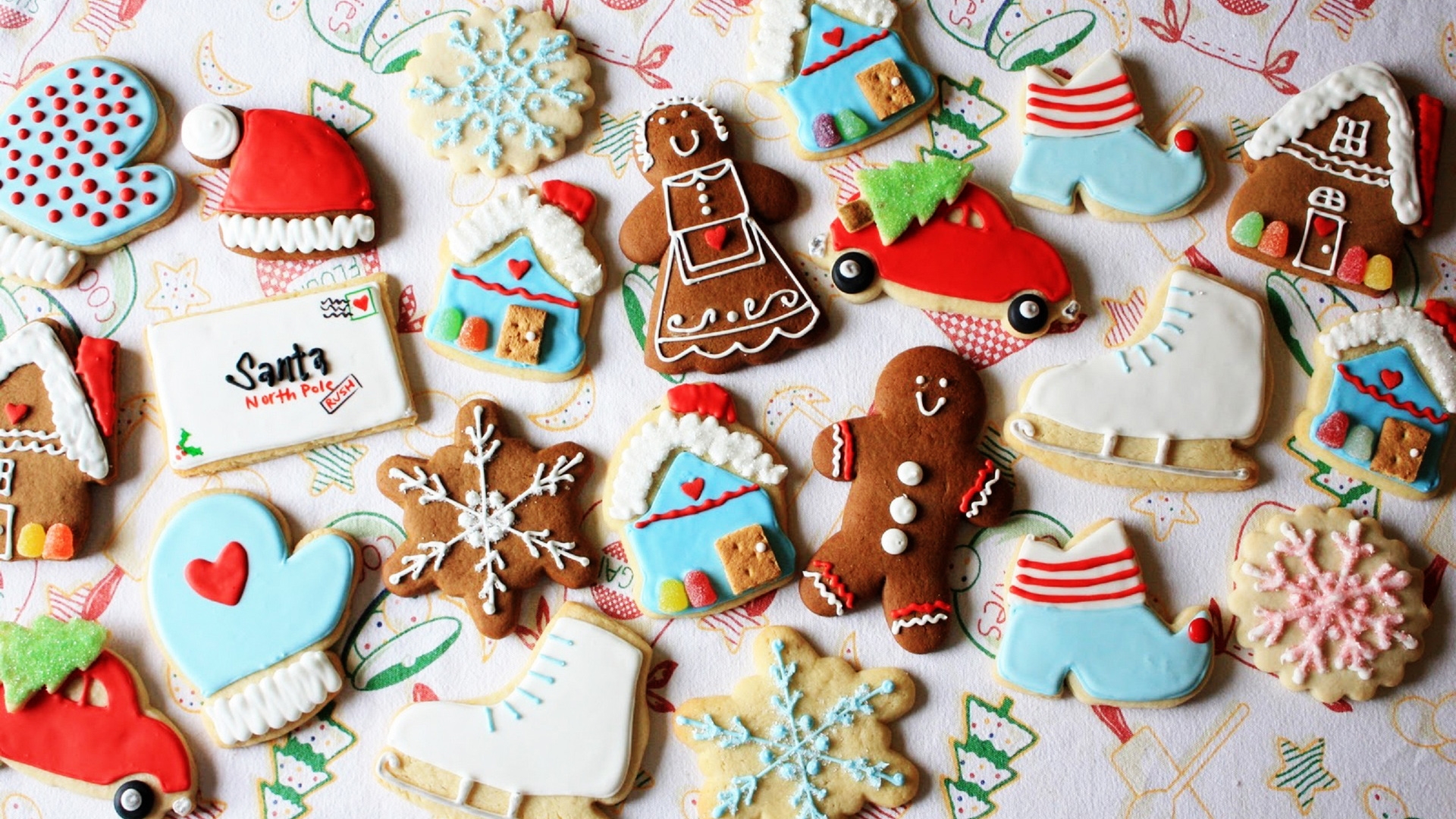 süße tapete,lebkuchen,glasur,weihnachtsschmuck,kekse und cracker,snack