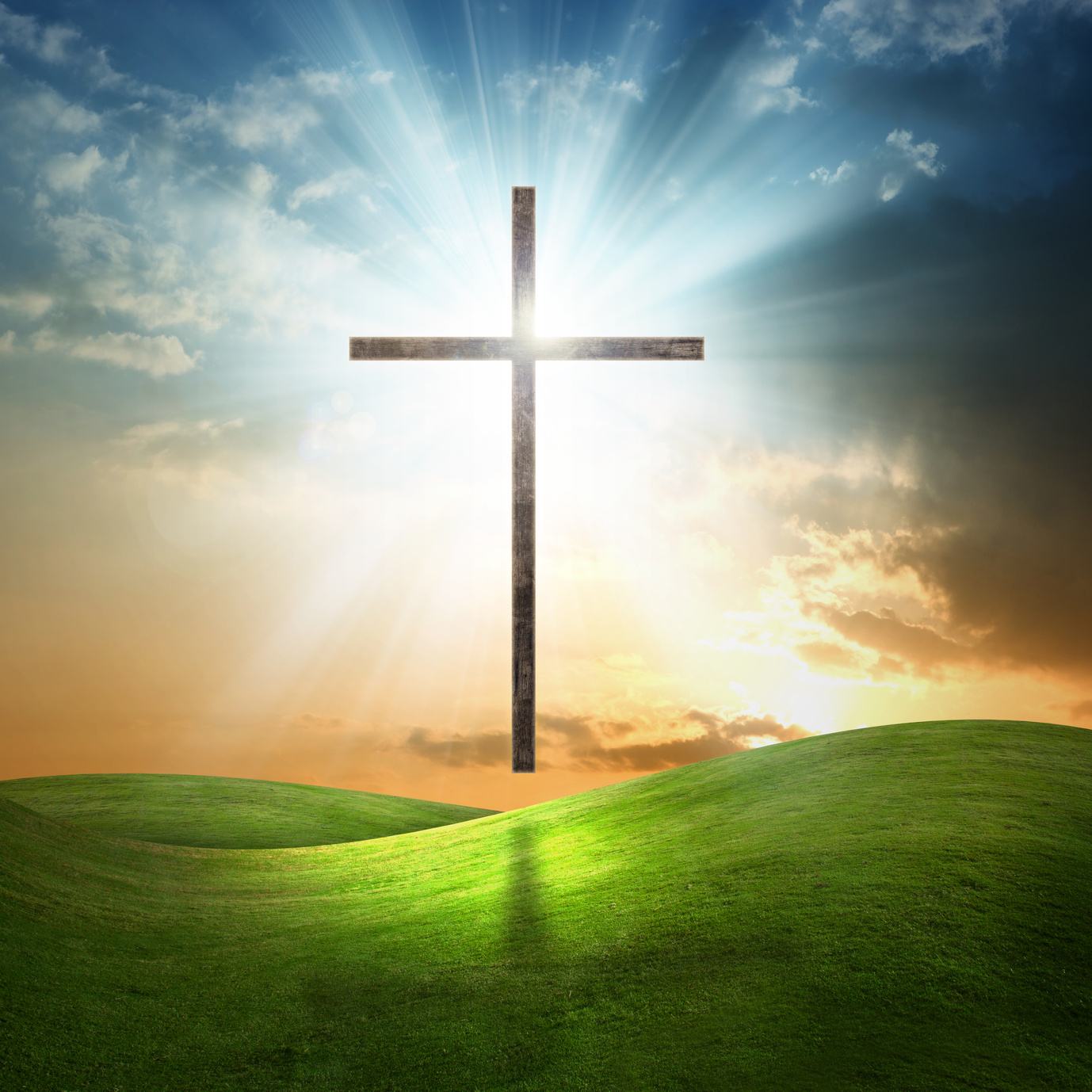 cross wallpaper,sky,religious item,cross,light,natural landscape