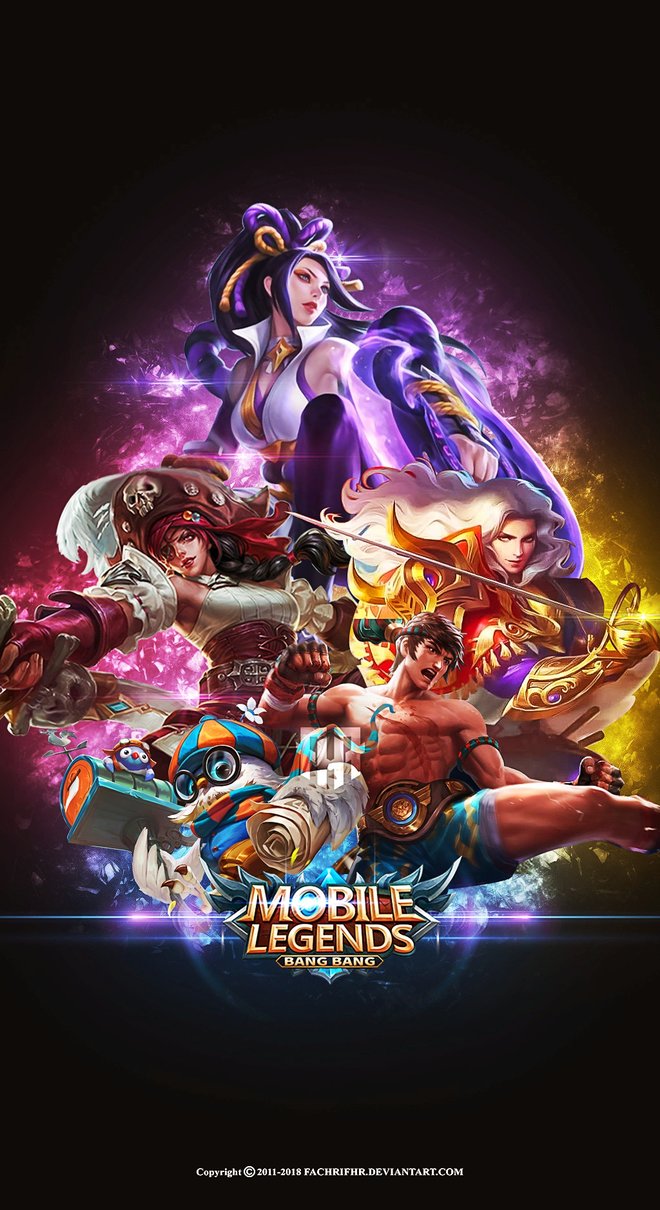 mobile legends wallpaper,graphic design,poster,illustration,cg artwork,games