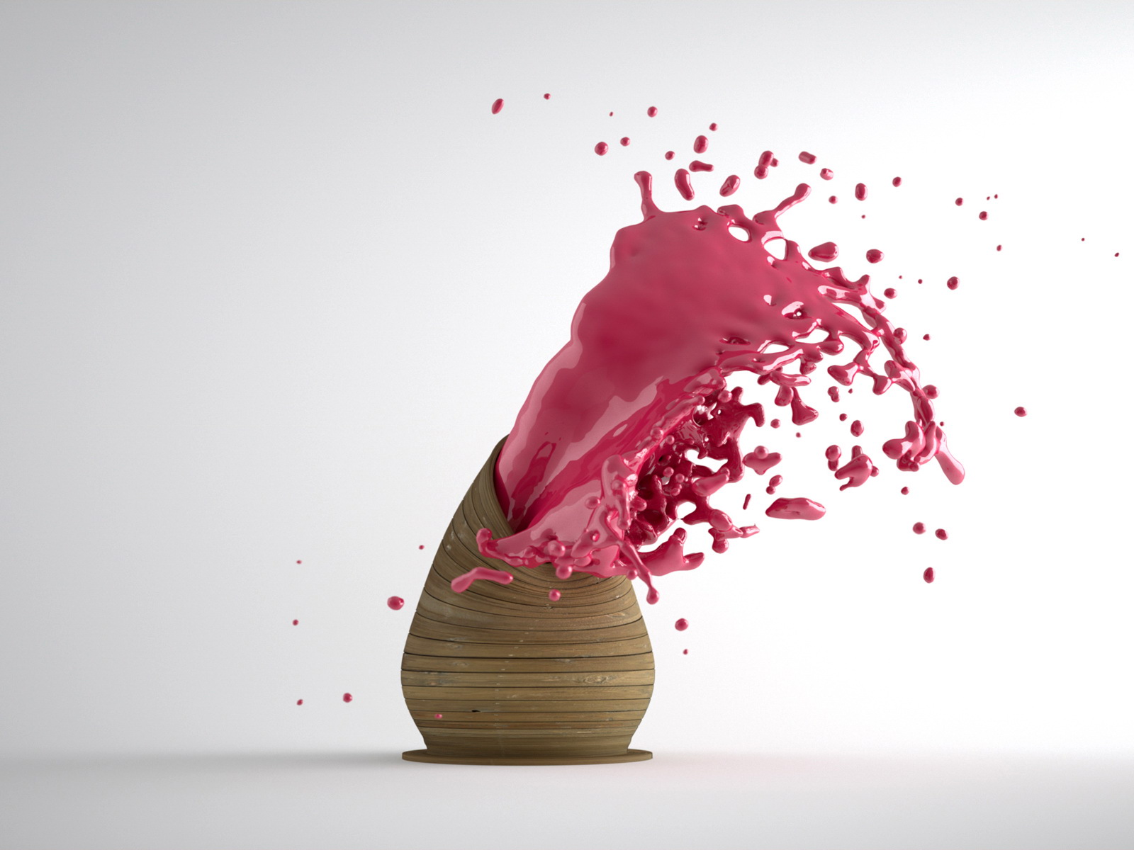 wallpaper 3 dimensi,pink,still life photography,graphic design,liquid,illustration