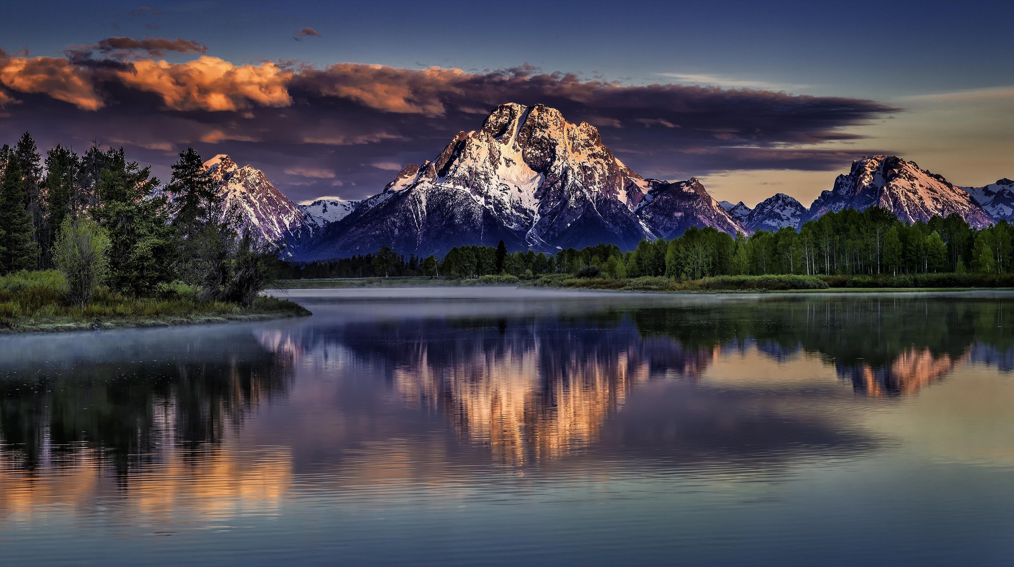 8k tapete,betrachtung,natürliche landschaft,natur,berg,himmel