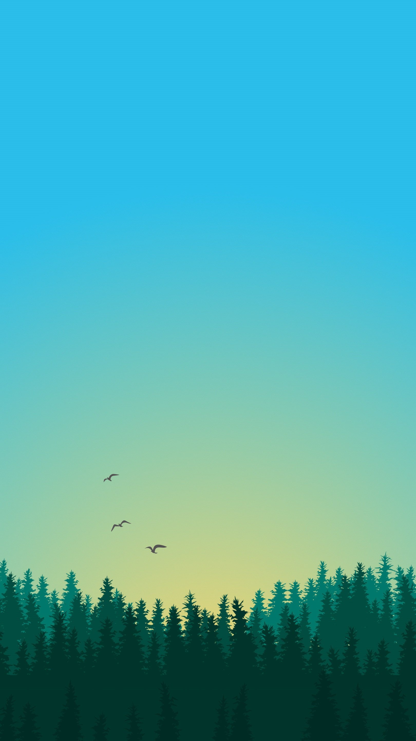 minimalist wallpaper,sky,blue,nature,daytime,green